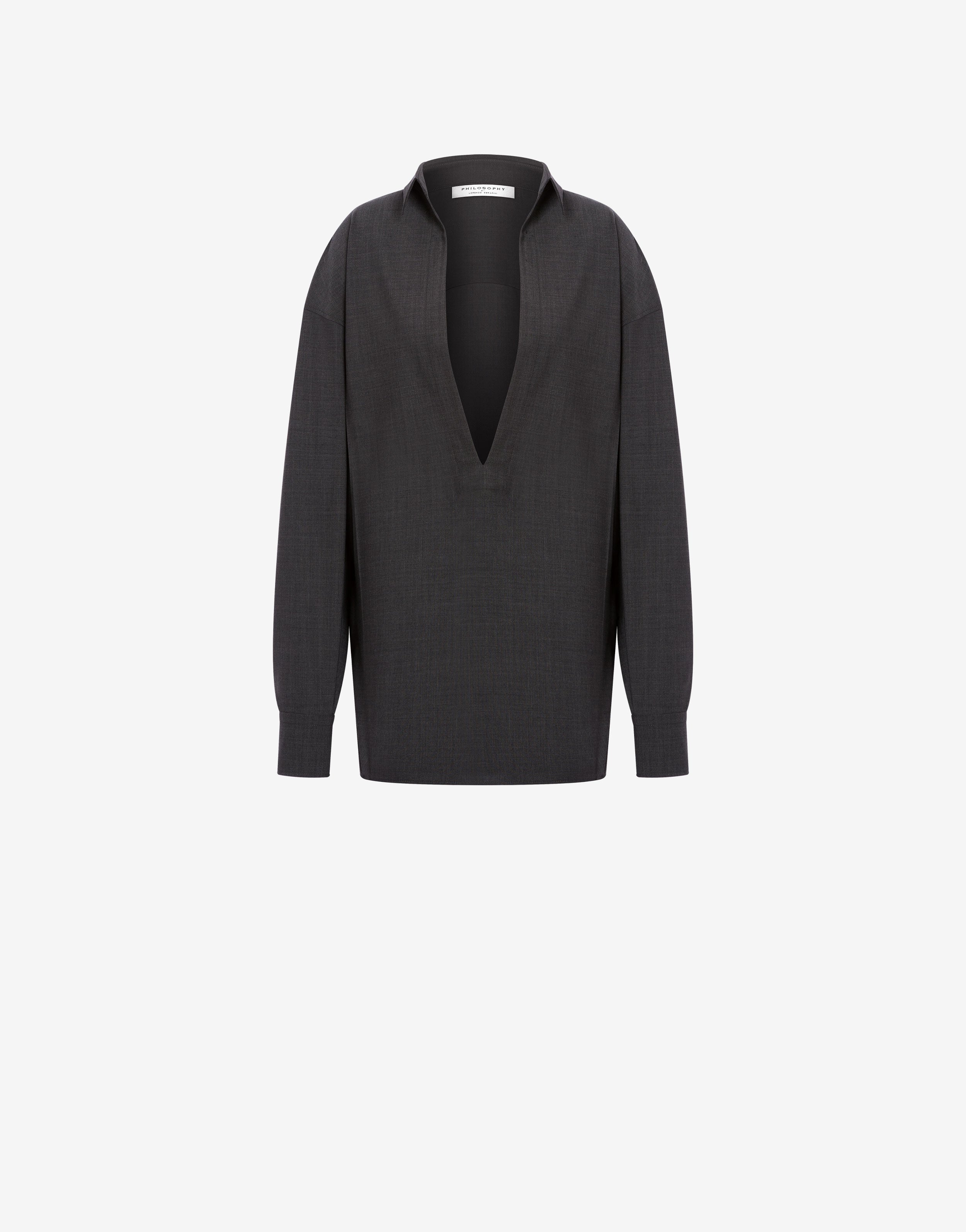 Blusa in fresco lana、mySite、aoinhome