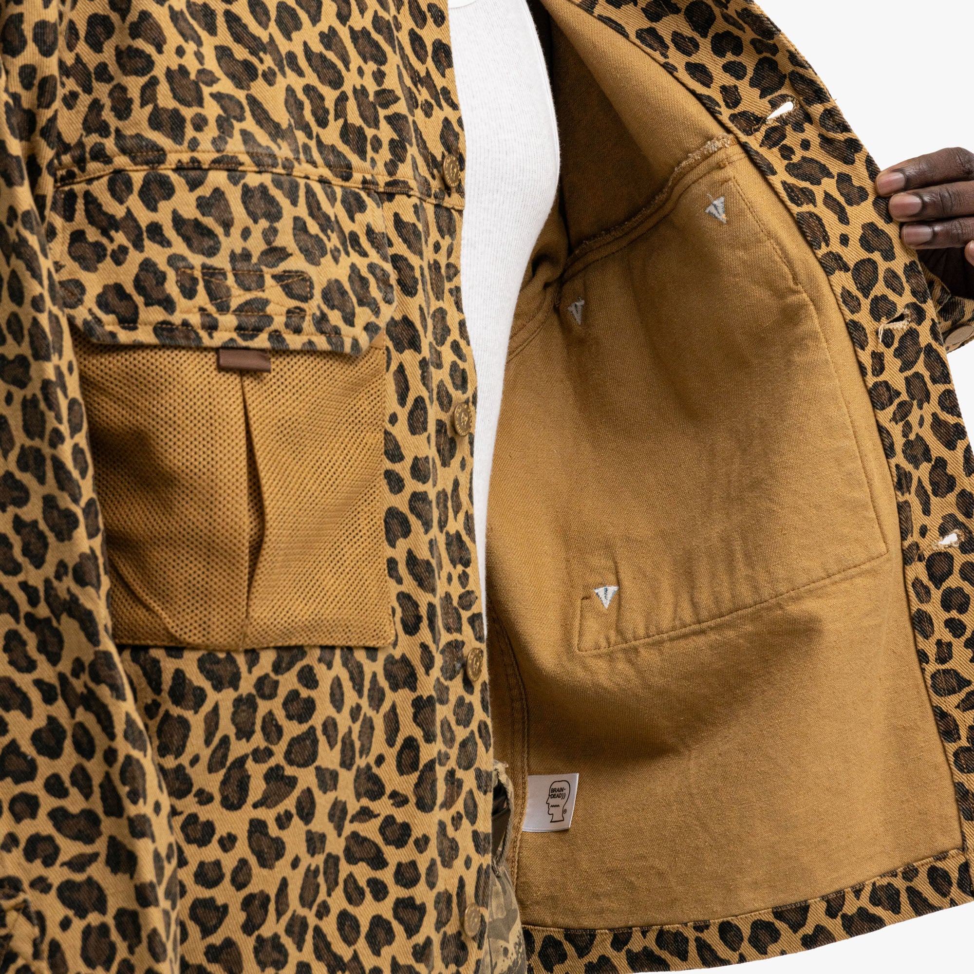  Brain Dead Chore Jacket Leopard、mySite、merchandisen