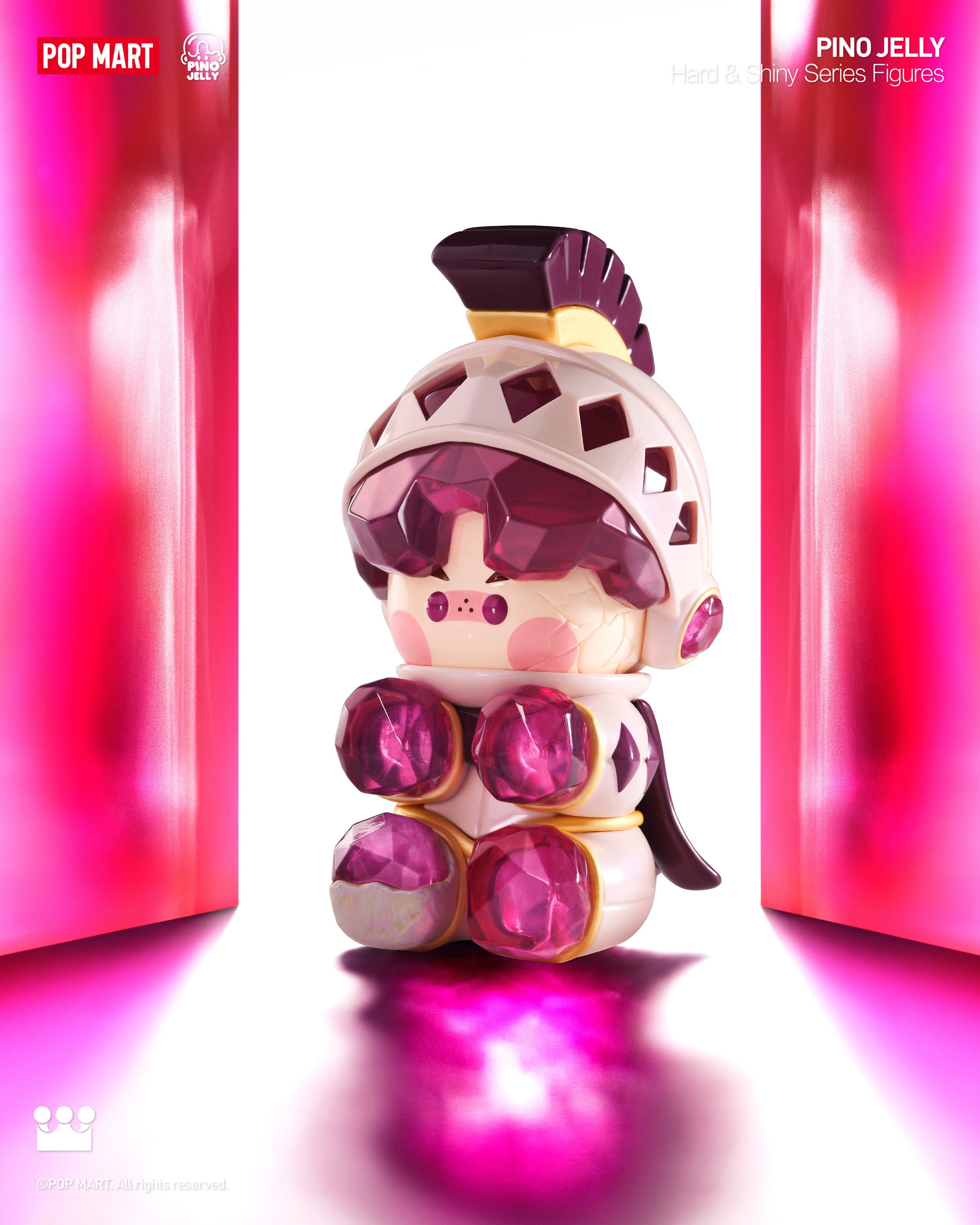  POP MART PINO JELLY Hard & Shiny Series Figures、mySite、greenlandpopulation