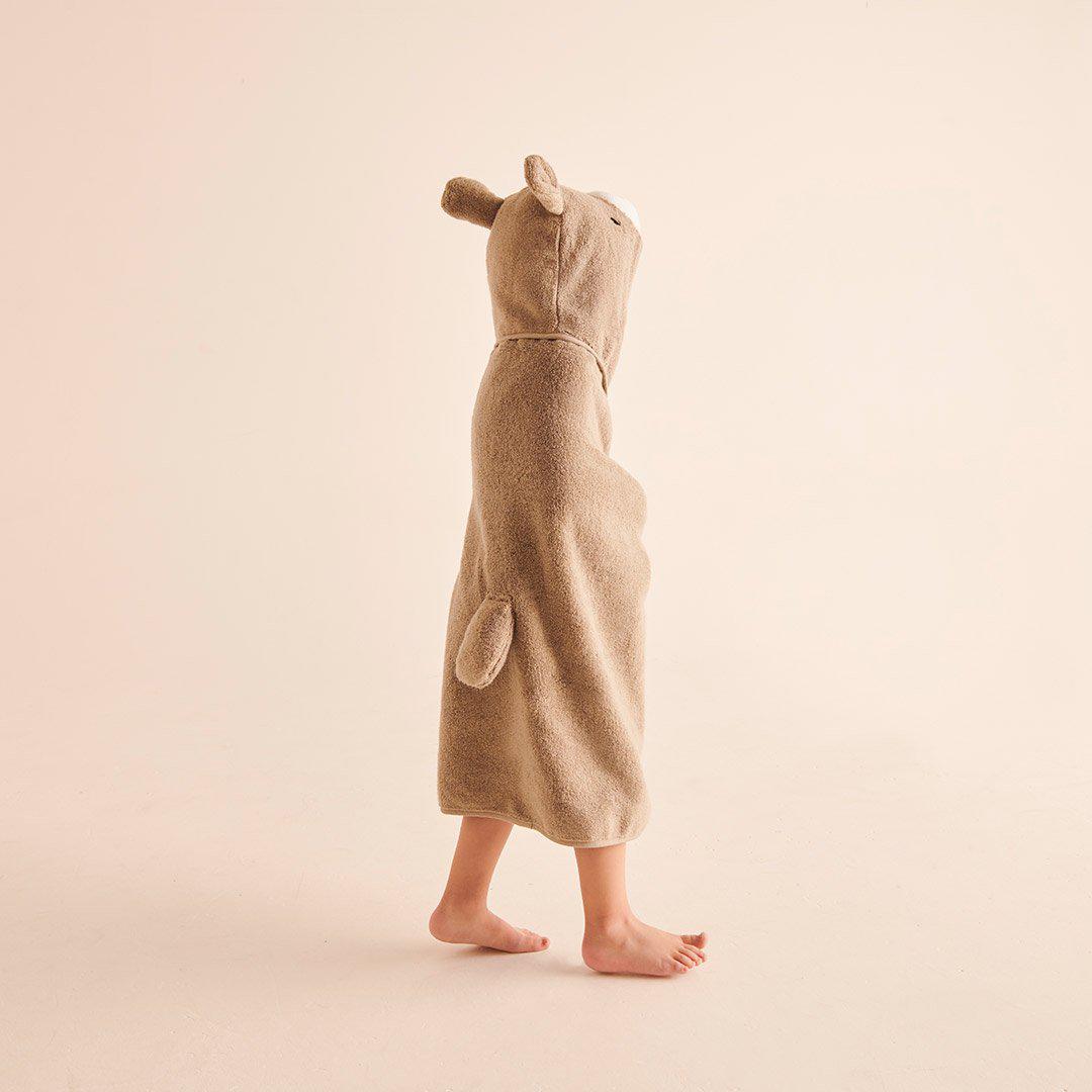  MORI Hooded Baby Bath Towel - Bear - Taupe、mySite、merchandisen