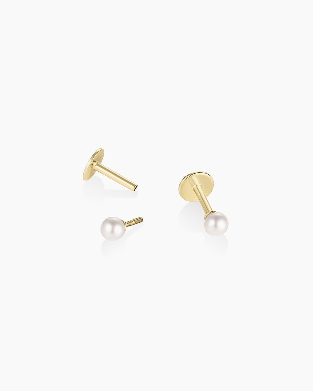Pearl Flat Back Studs、mySite、hinf8tx79
