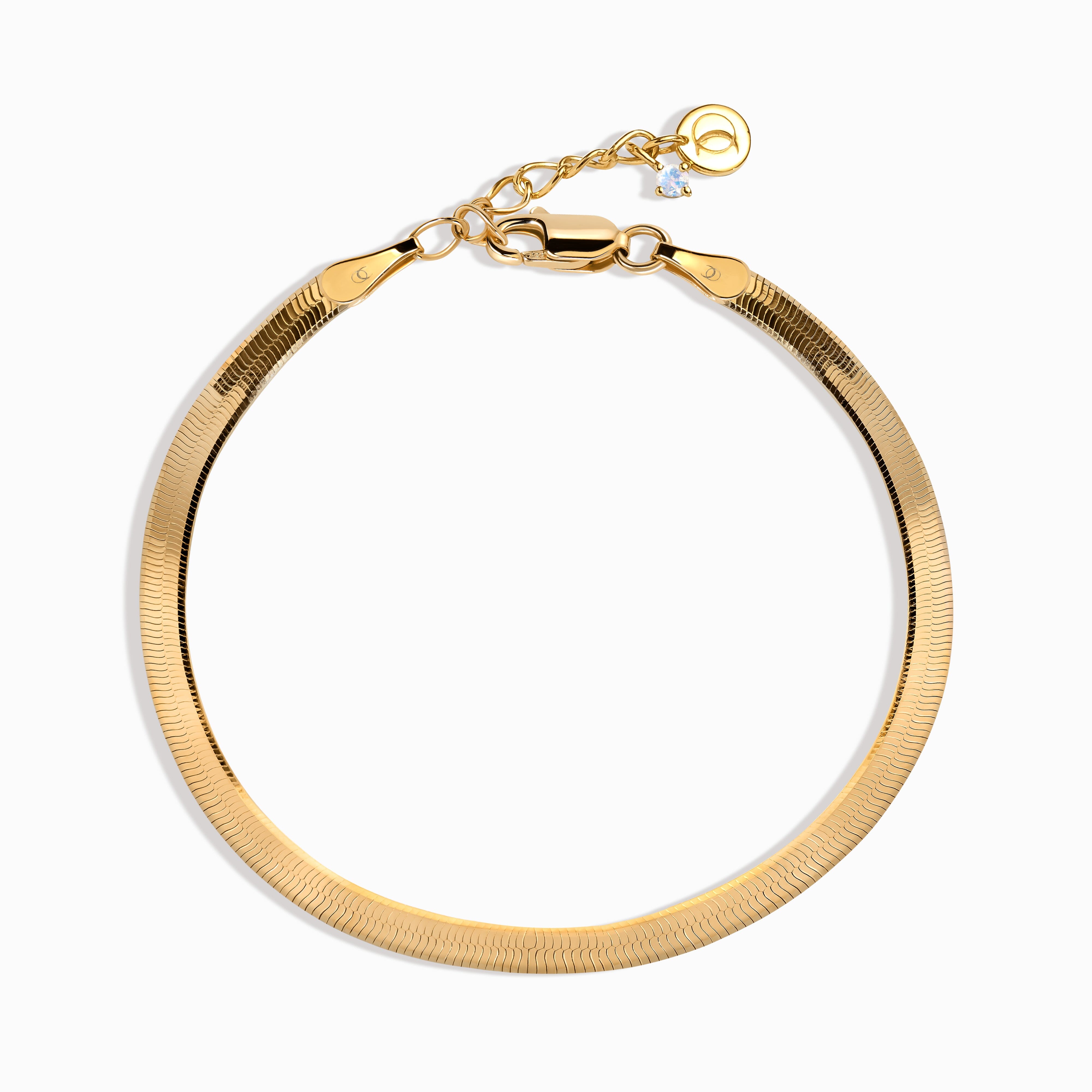 Plain Metal Wristlet - Herringbone Bracelet、mySite、hinf8tx79