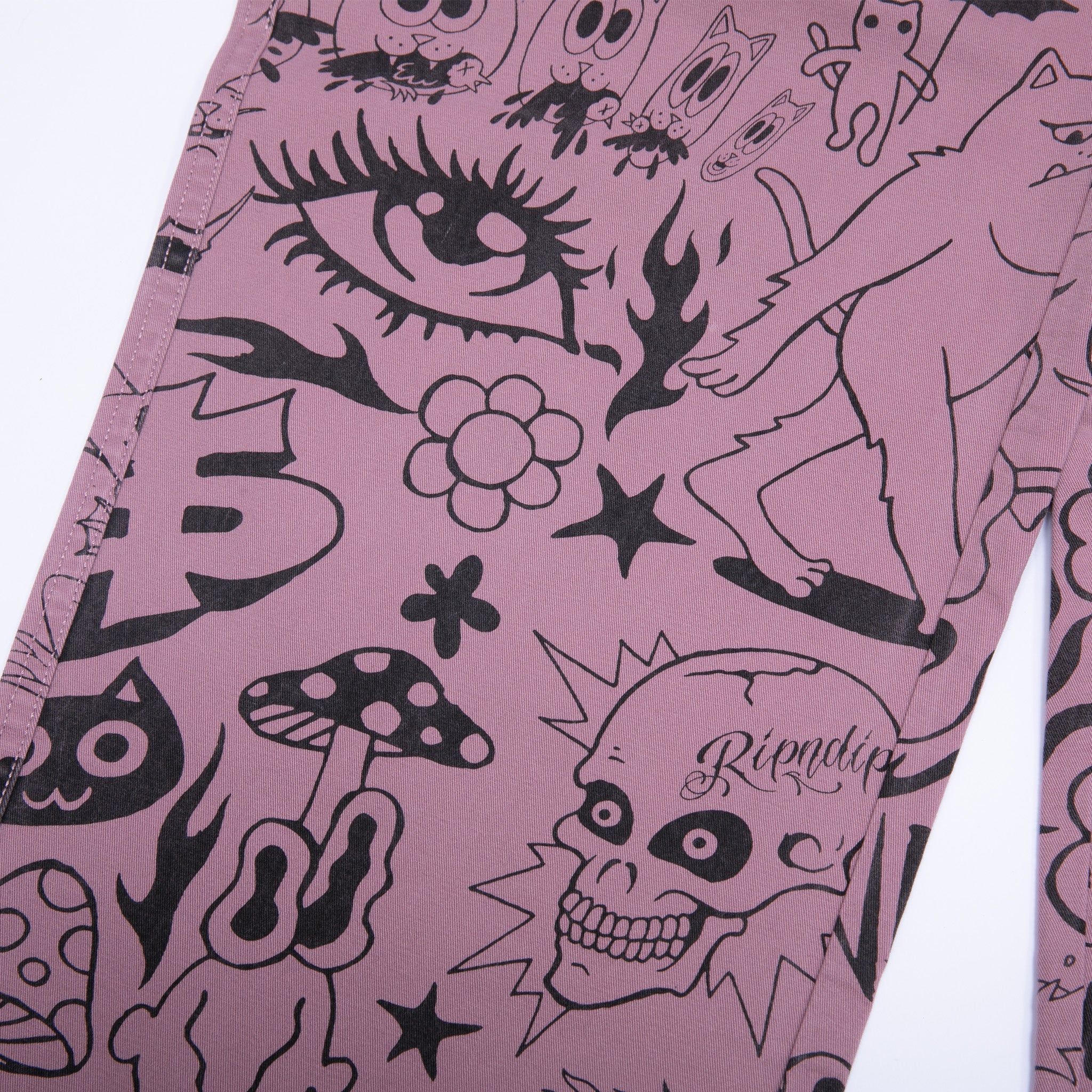  We Don't Care Twill Pants (Mauve)、mySite、merchandisen