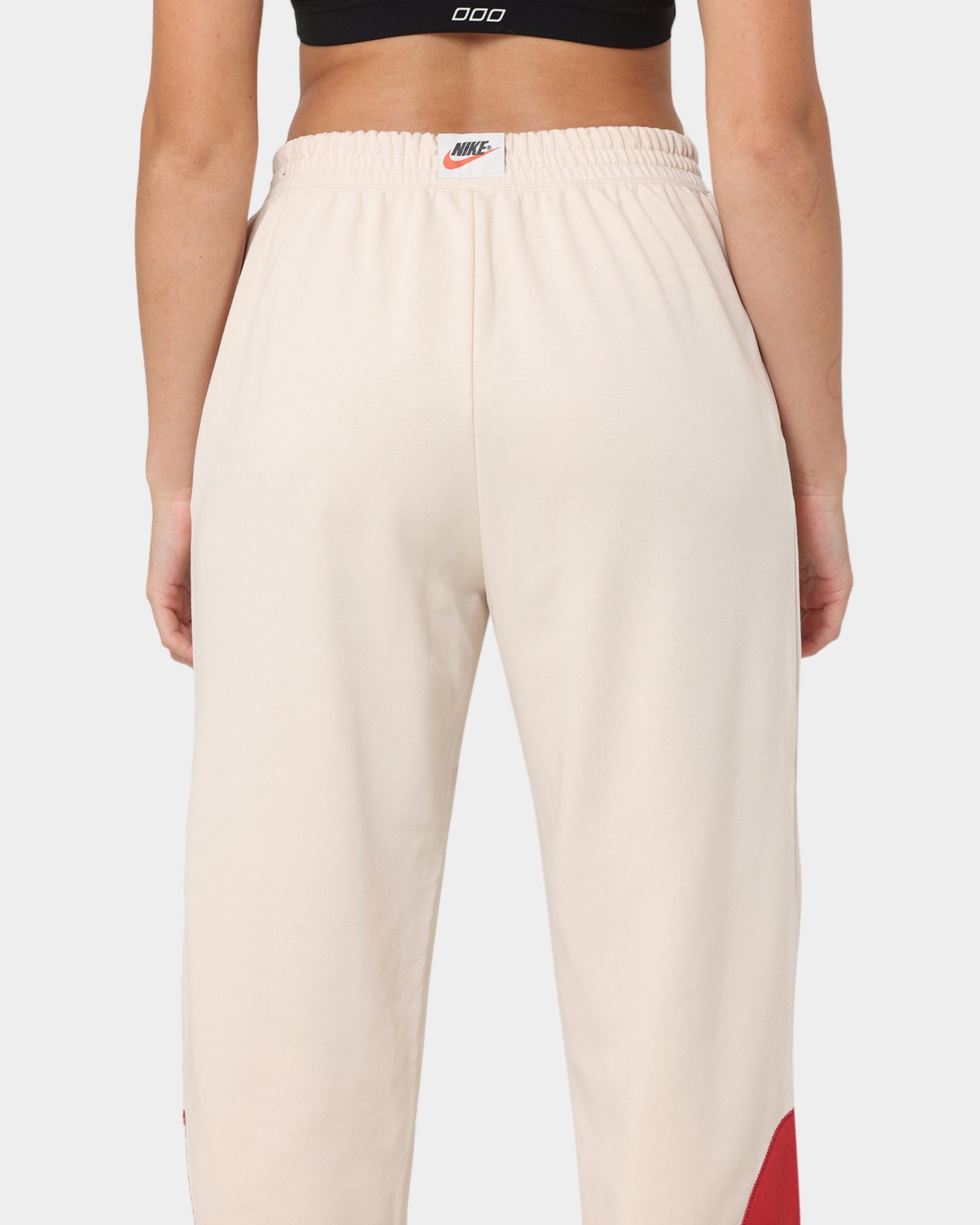 Nike Women's Nike Sportswear Circa 50 Fleece Pants Pearl White/Sierra Red、mySite、zt4zffjzw