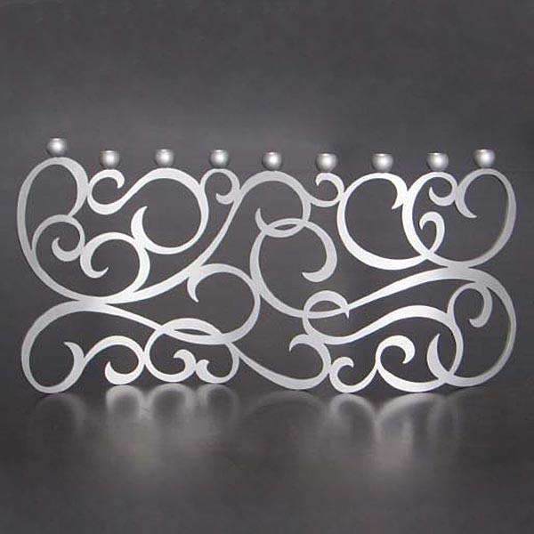 Swirl Menorah by Melanie Dankowicz、mySite、topwebapps