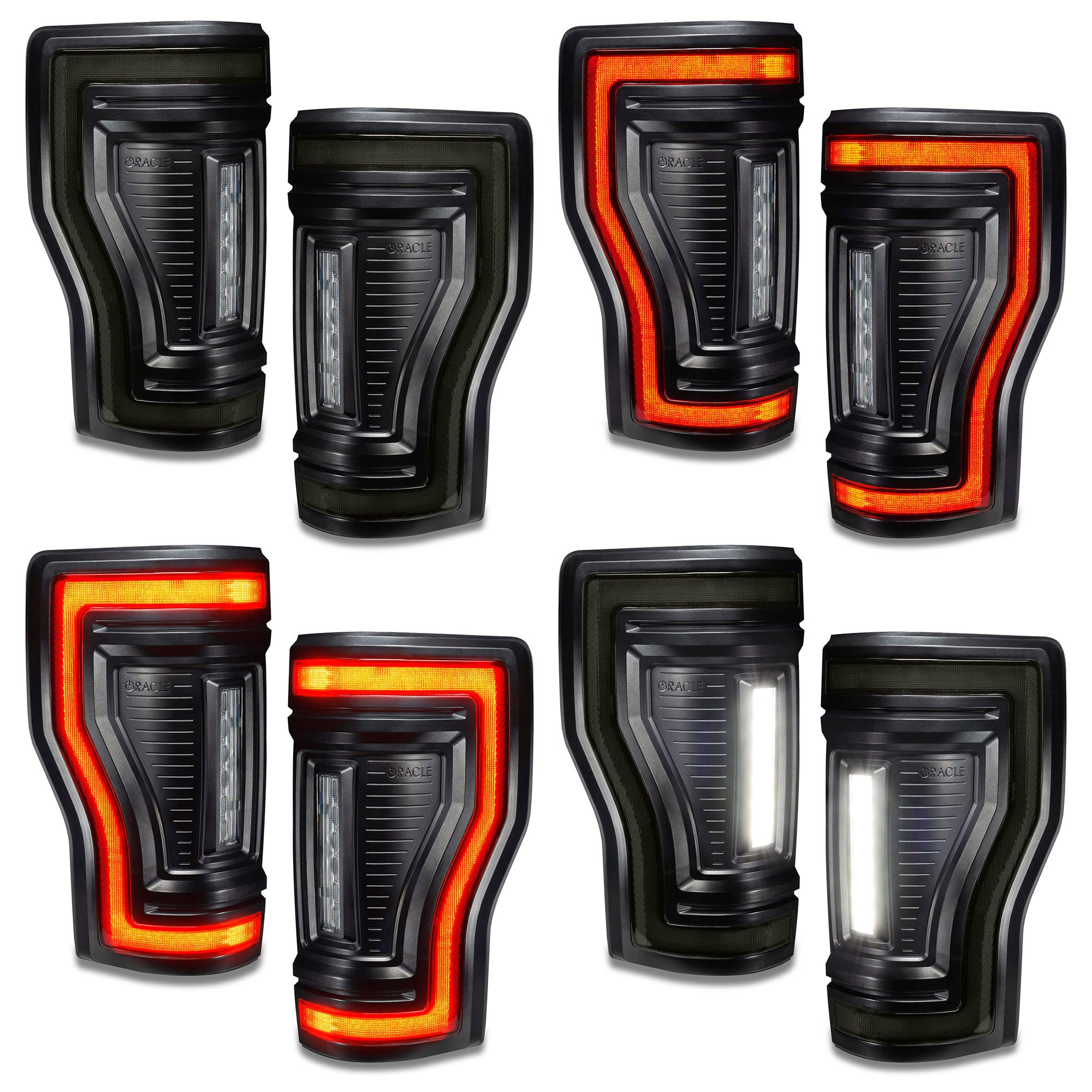 ORACLE Lighting Flush Mount LED Tail Lights for 2017-2022 Ford F-250/350 Superduty、mySite、nflplayoffbracketp