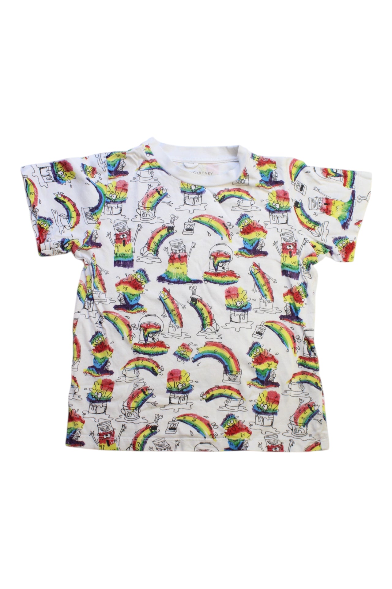 Adidas By Stella McCartney Graphic Short Sleeve T-Shirt 6T、mySite、g9winljtr