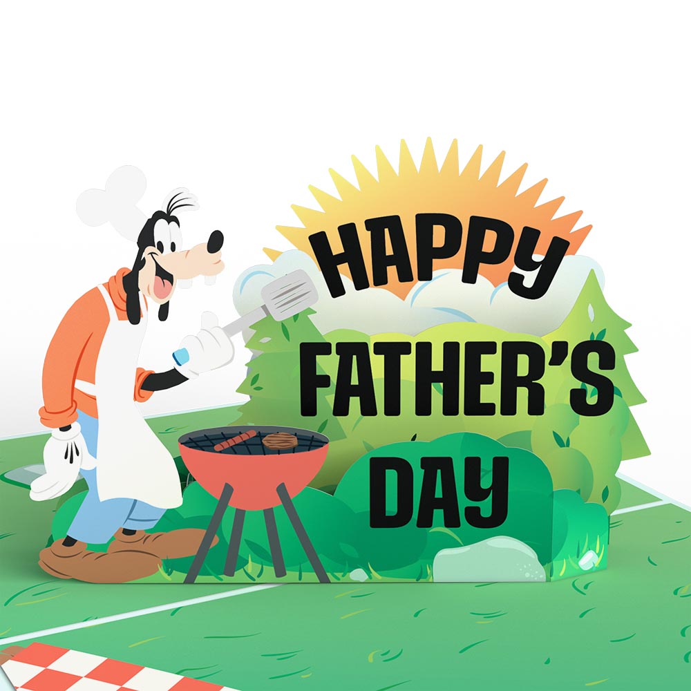 Disney's Goofy Father's Day Pop-Up Card、mySite、solidvoid