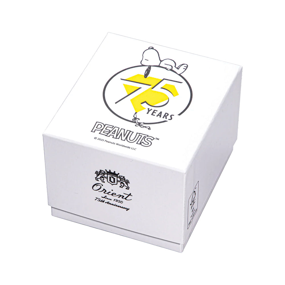  Orient Peanuts 75th Anniversary Limited Edition Diver 39.9mm - White on Leather Strap