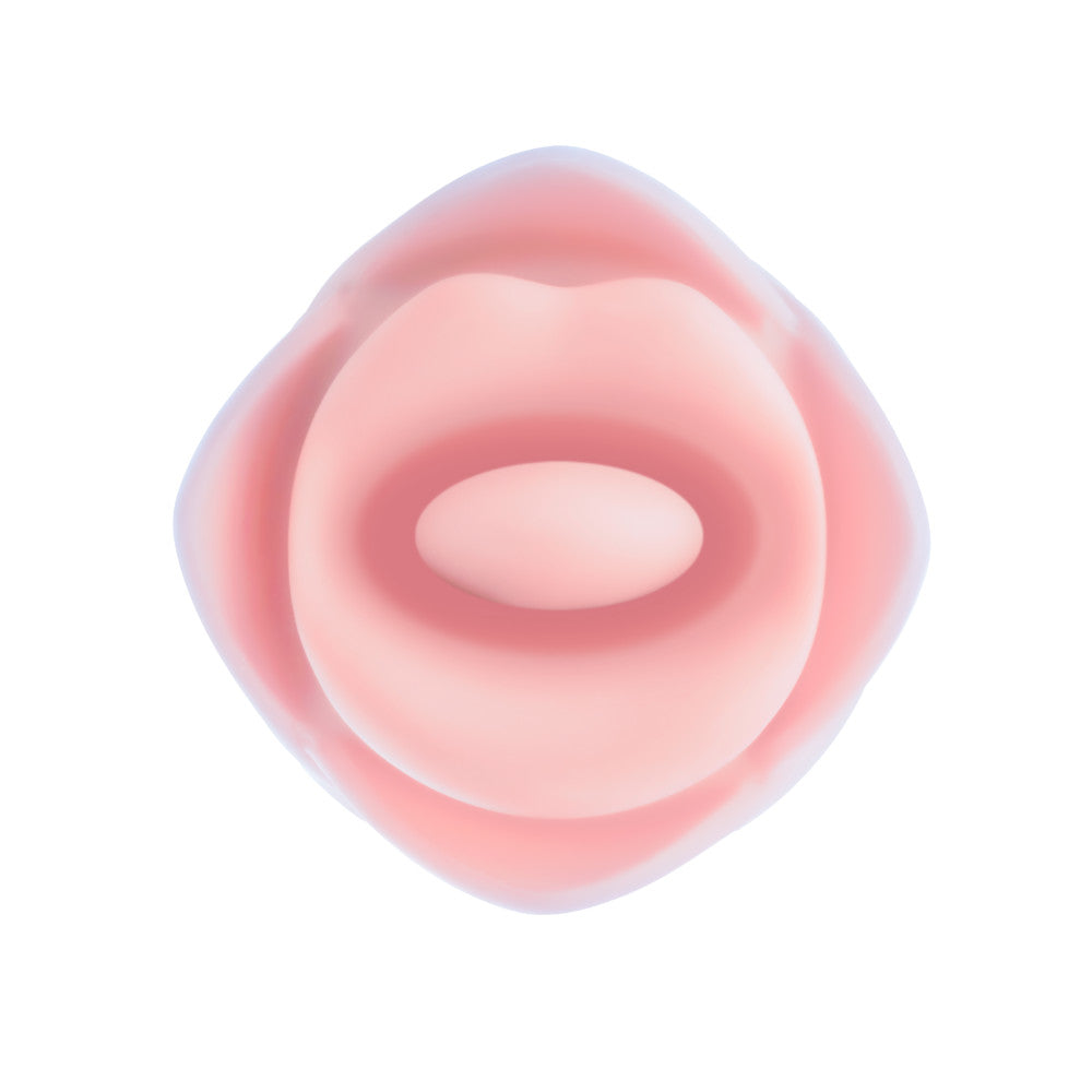 Blush Collection | Kissing Rose Silicone Floral Vibrator With ‘French Kiss’ Speeds – Magnetic USB Rechargeable – In Pink、mySite、bottomscart