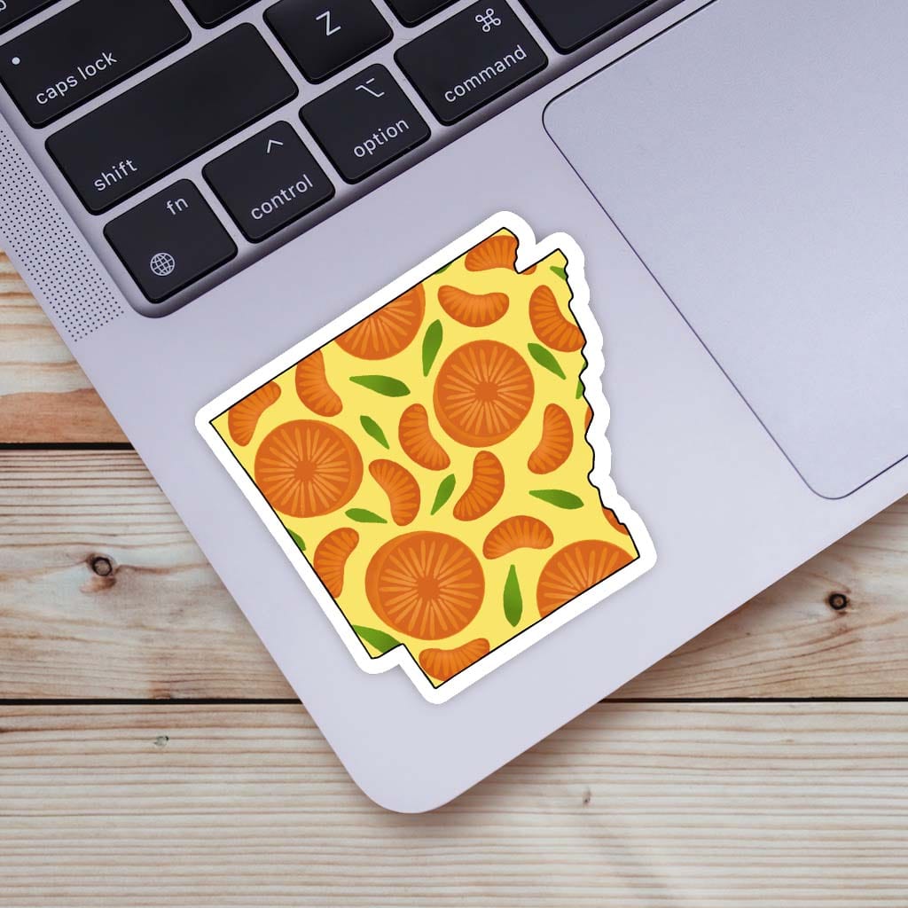  Arkansas Orange & Yellow Fruit Sticker、mySite、elrpsem3k