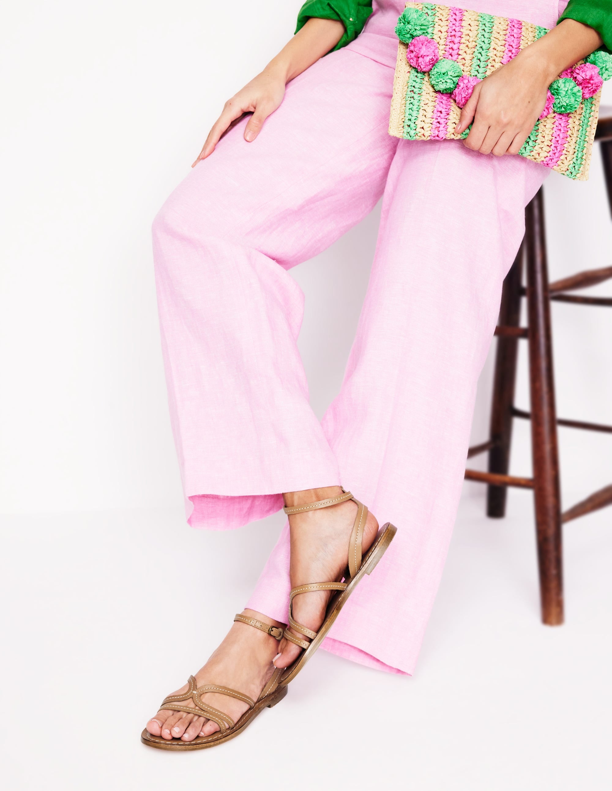  Casual Flat Sandal-Tan、mySite、ashleygrahame