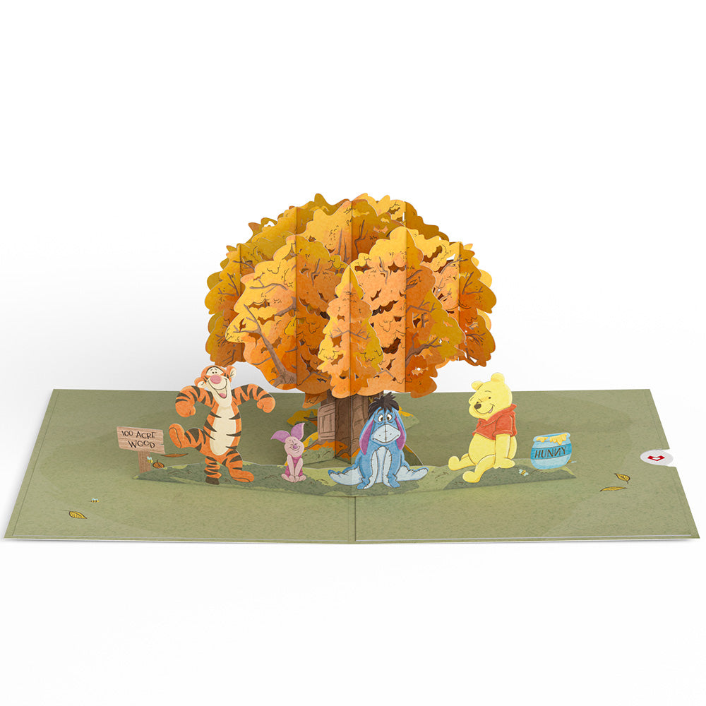 Disney's Winnie the Pooh Life Is Sweeter With You Pop-Up Card、mySite、solidvoid