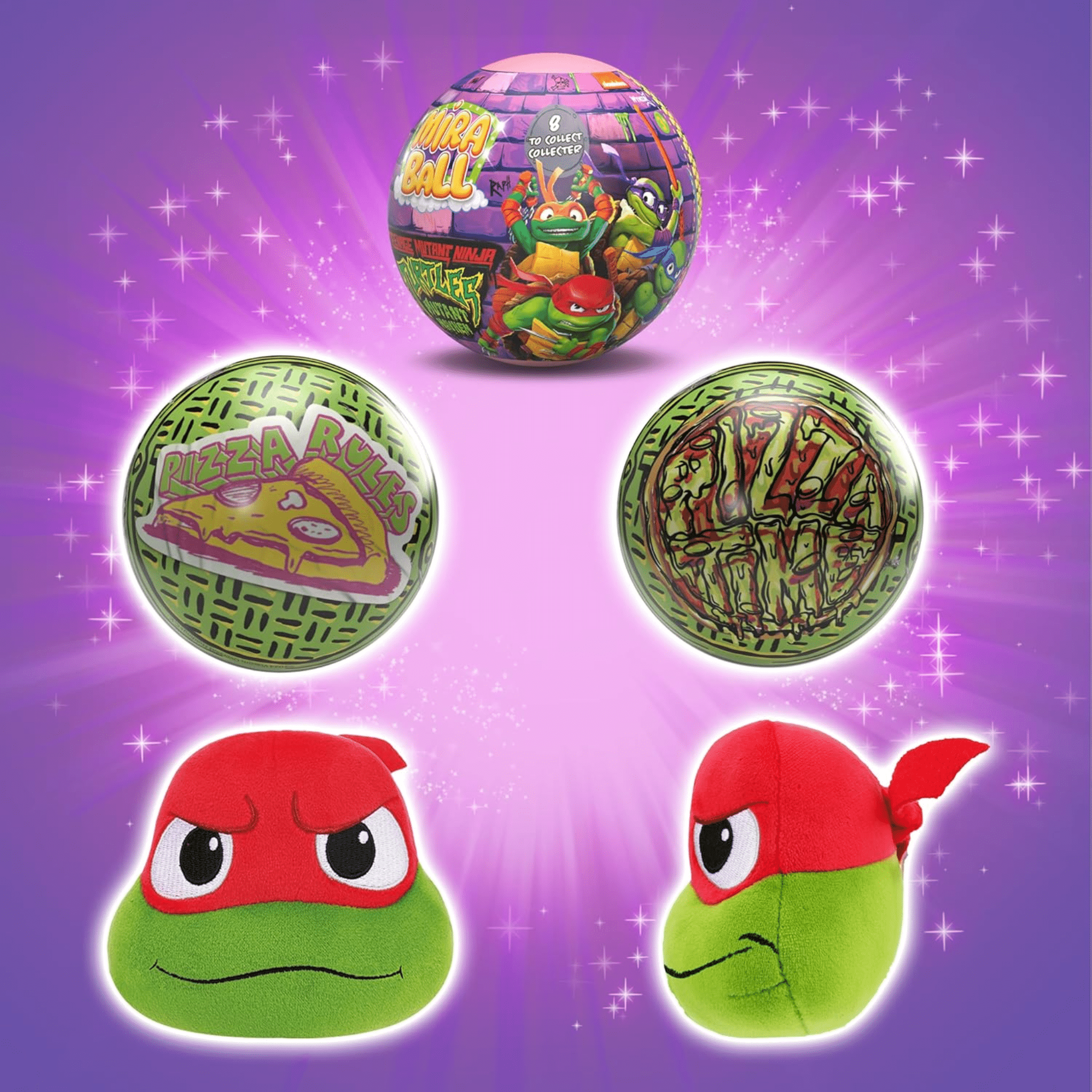 Teenage Mutant Ninja Turtles Mutant Mayhem Blind Box Miraball、mySite、hgirdovlk