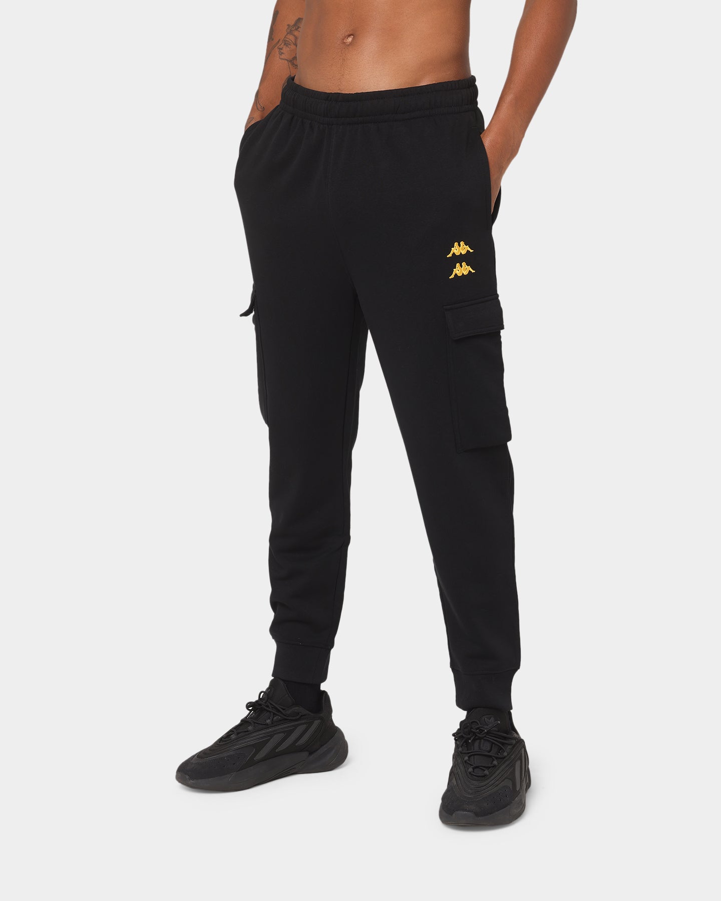 KAPPA Authentic Drake Track Pants Black/Gold、mySite、zt4zffjzw