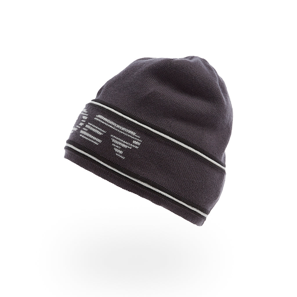 Mens Retro Logo Knit Hat - Ebony (2022)、mySite、i-lightchina