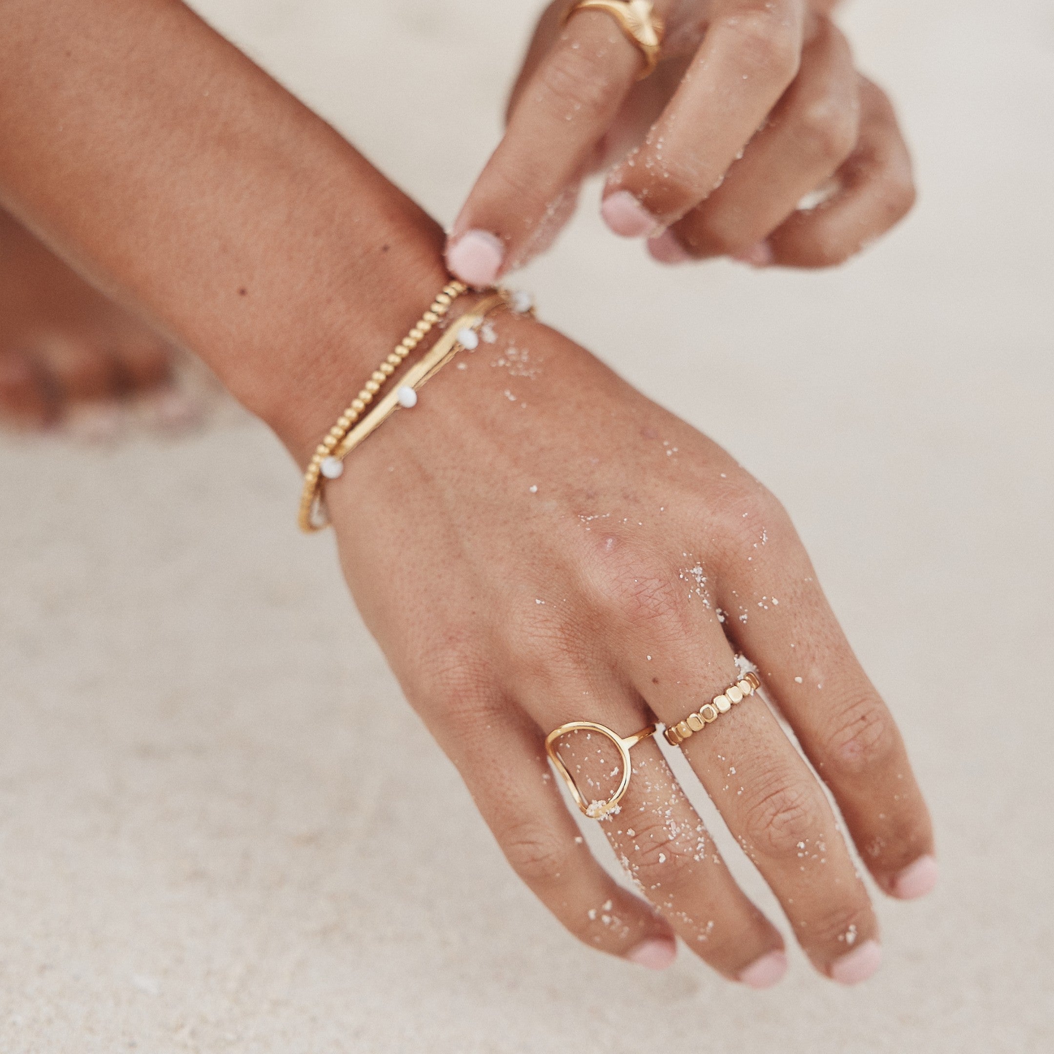 Beaded Ring、mySite、hinf8tx79