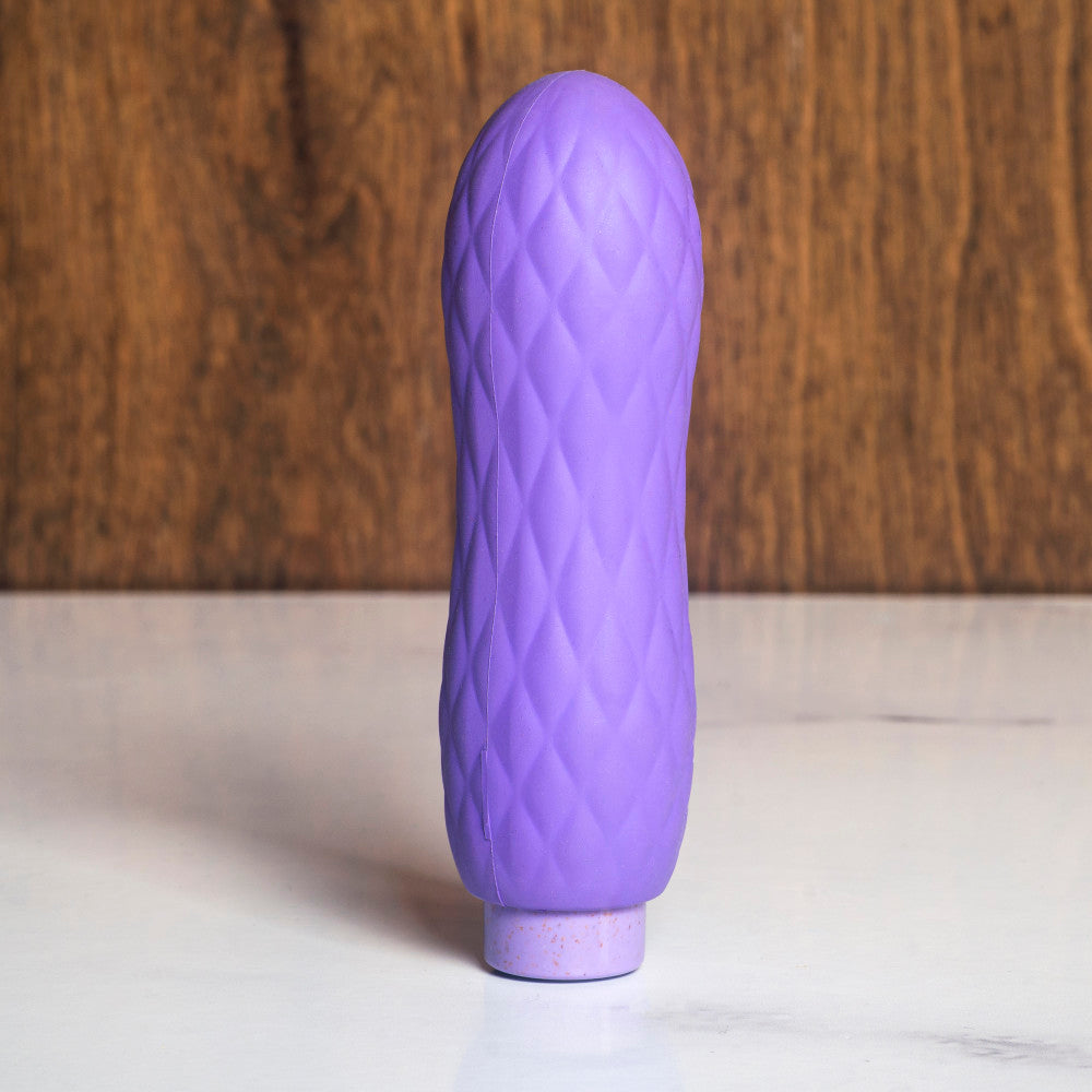 Gaia® By Blush | Eco Bliss: Plant-Based 4 Waterproof Multifunction Powerful Vibrator in Lilac - Sustainably Made with BioTouch™ & BioFeel™、mySite、bottomscart