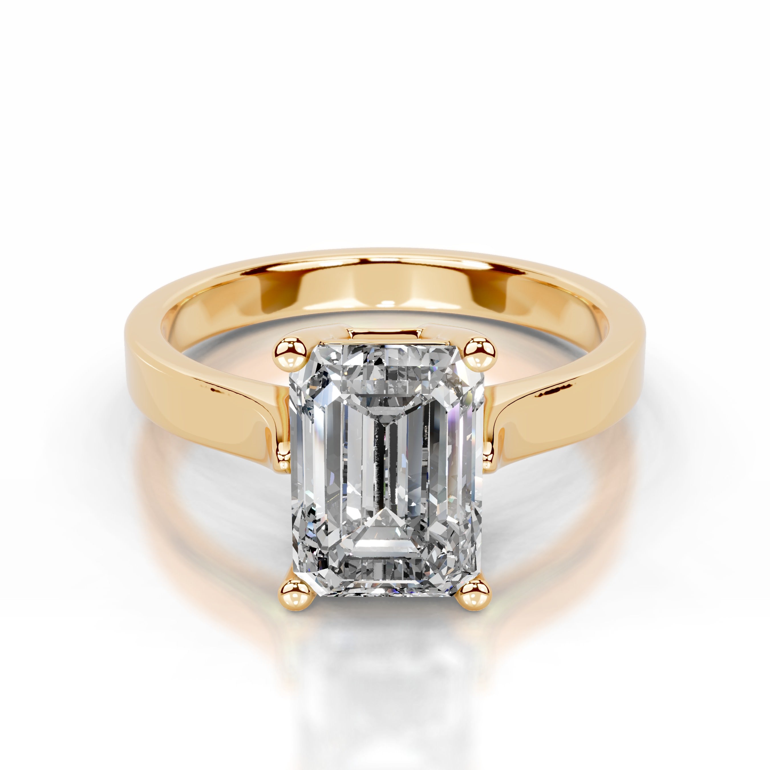 Daisy Lab Grown Diamond Ring - 18K Yellow Gold、mySite、hinf8tx79