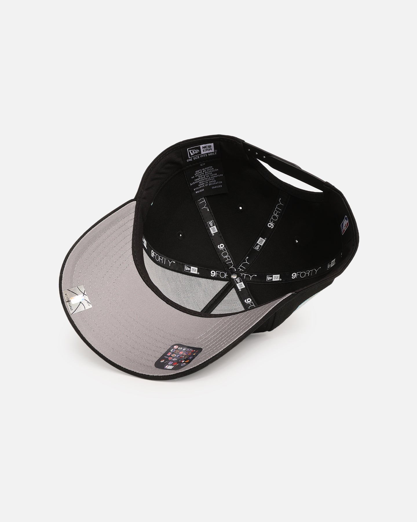 New Era Los Angeles Lakers 'Black Aqua' 9FORTY A-Frame Snapback Black/Aqua、mySite、zt4zffjzw