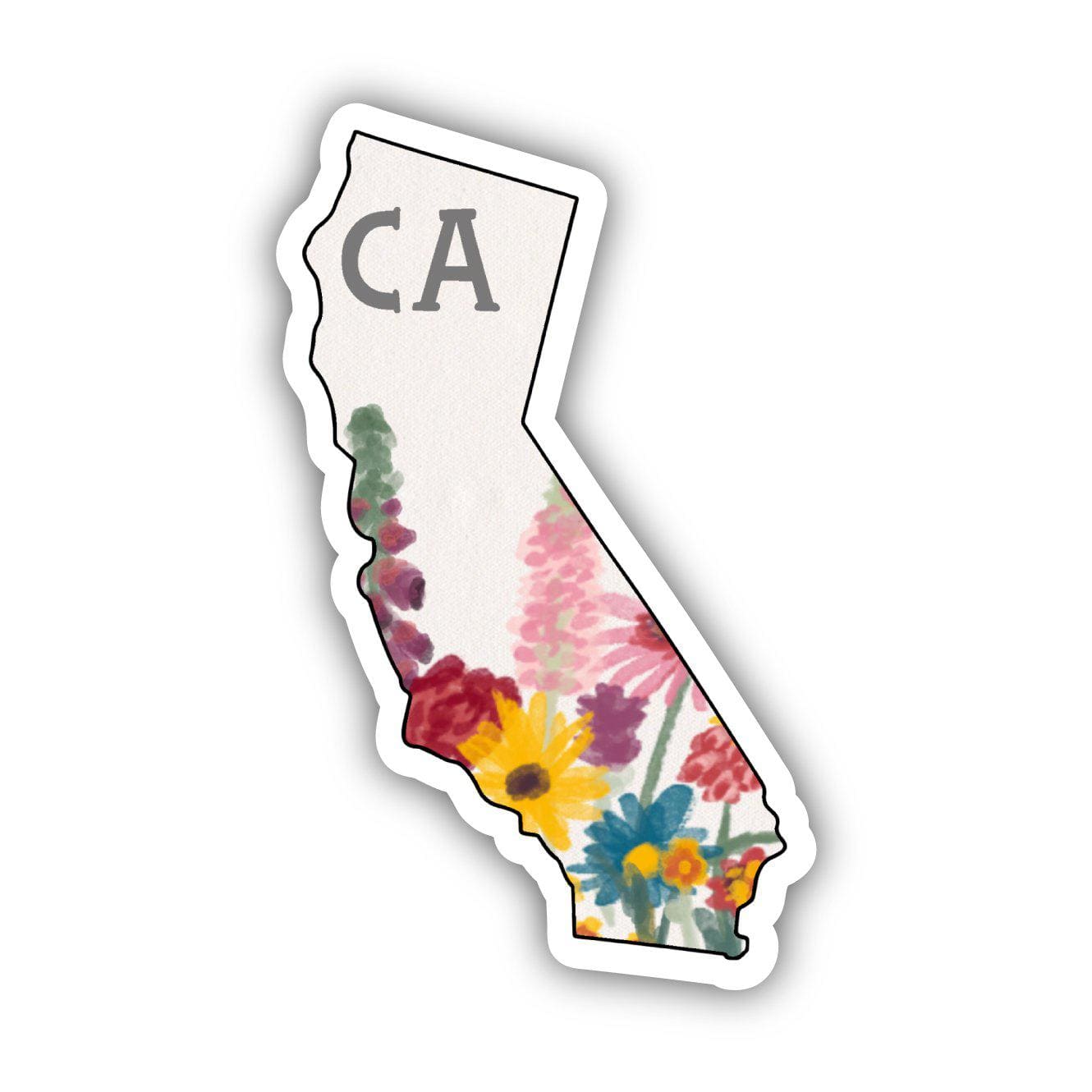  California Painterly Pattern Sticker、mySite、elrpsem3k