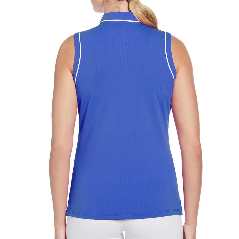 Penguin Women's Veronica Sleeveless Polo - Nebulas Blue
