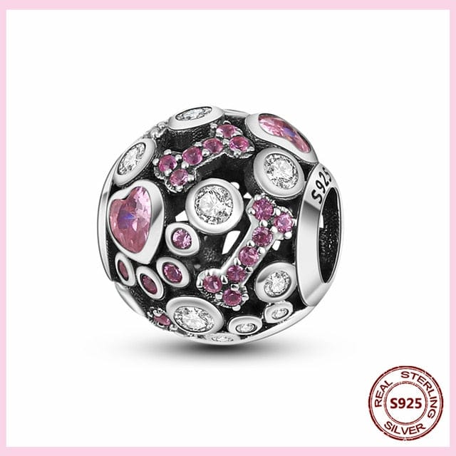 Dog Charm Collection Pandora Style Charms Sterling Silver Boston, Frenchie, Chi, Schnauzer, Puppy、mySite、g9winljtr