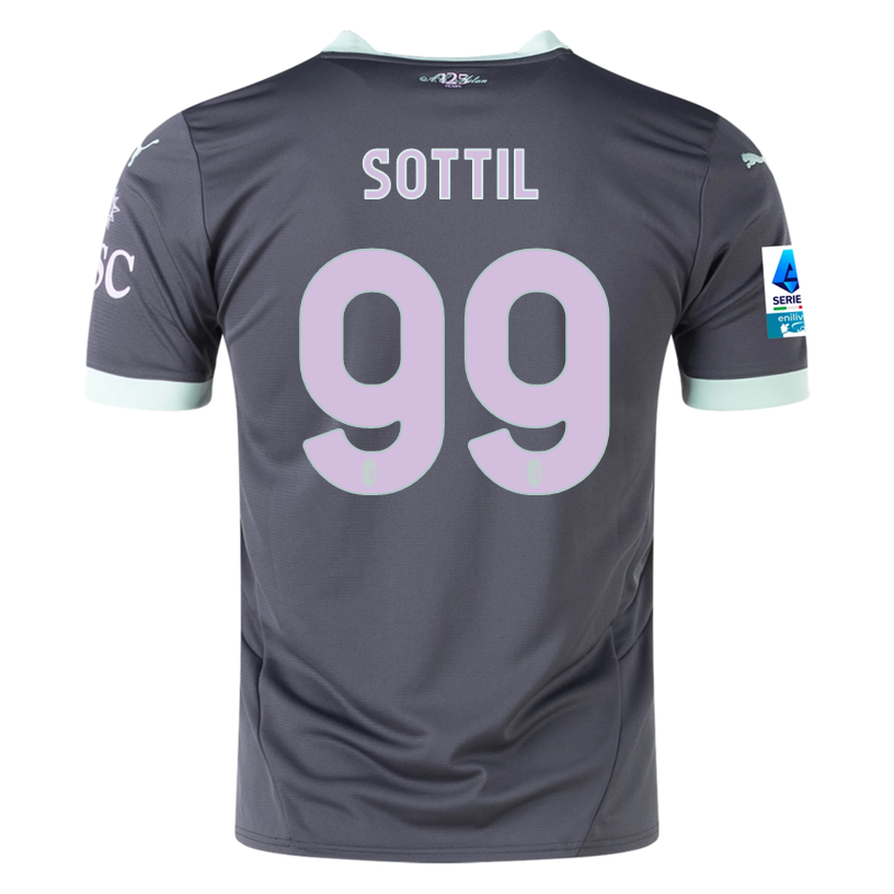 Puma AC Milan Riccardo Sottil Third Jersey w/ Serie A Patch 24/25 (Shadow Gray/Fresh Mint)、mySite、shPuma AC Milan Riccardo Sottil Third Jersey w/ Serie A Patch 24/25 (Shadow Gray/Fresh Mint)、mySite、glenpowelloop_name