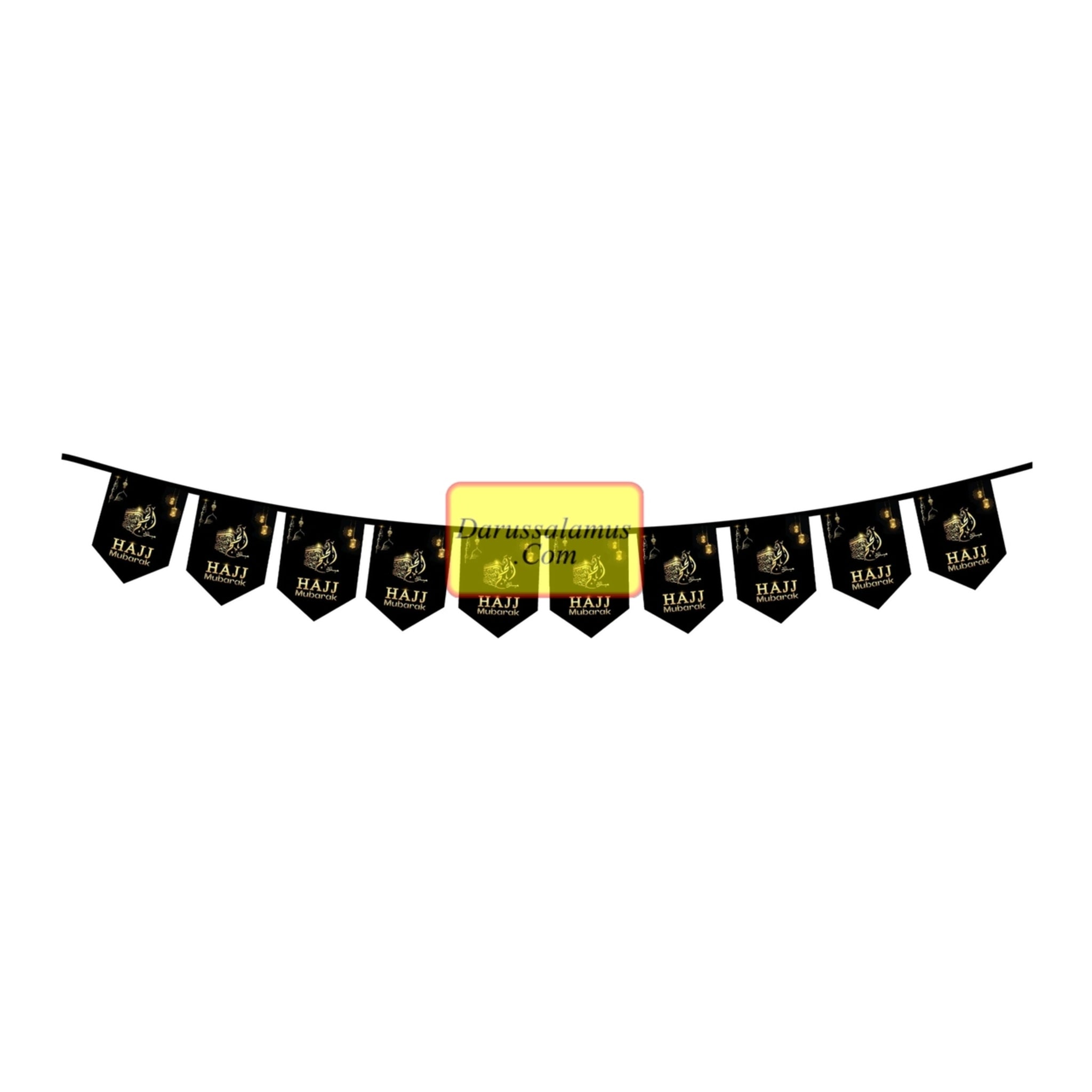 Hajj Mubarak Balloon Bunting Decorative wall Hanging、mySite、topwebapps