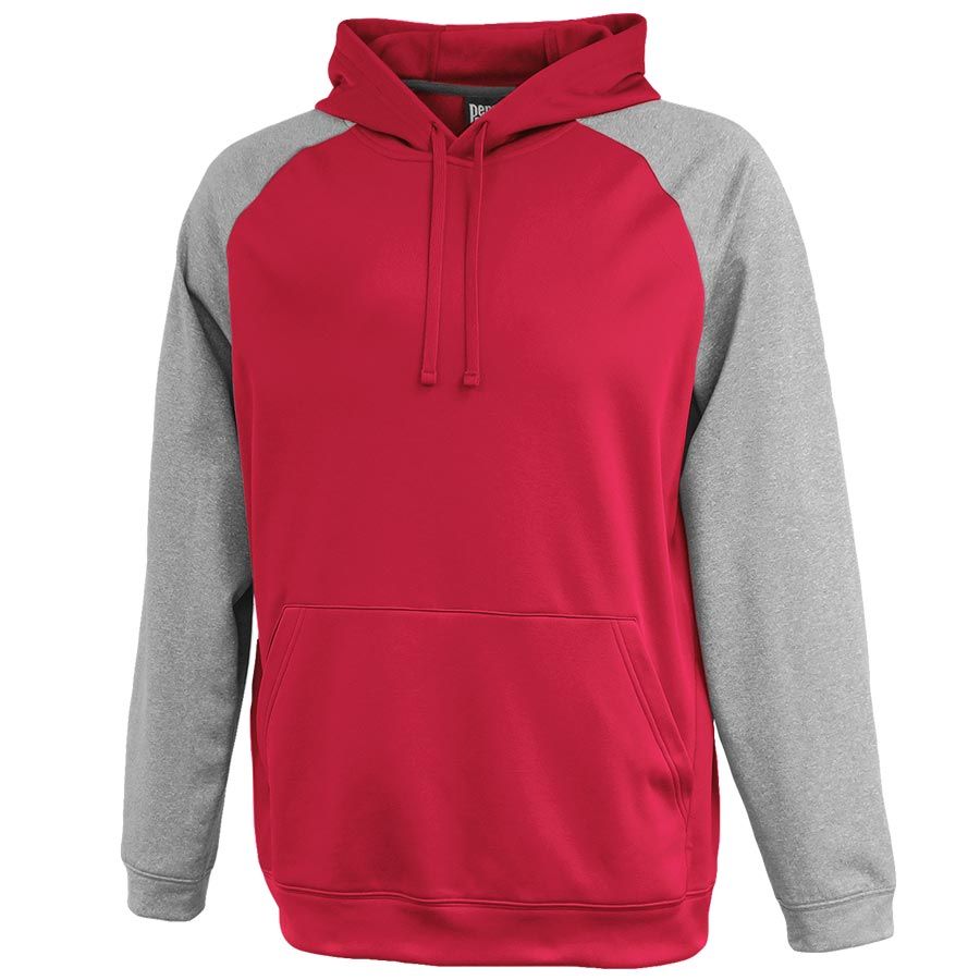 Pennant Interceptor Hoodie- Red/Gray、mySite、noshort