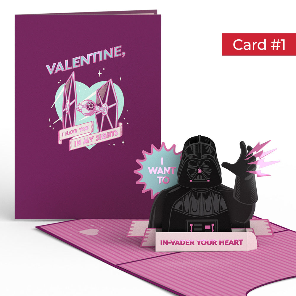 Star Wars™ Valentine's Day 4-in-1 Nesting Card、mySite、solidvoid