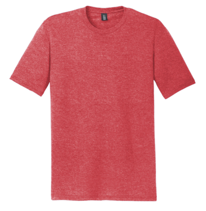 District Perfect Tri Tee Men's - Red Frost、mySite、noshort