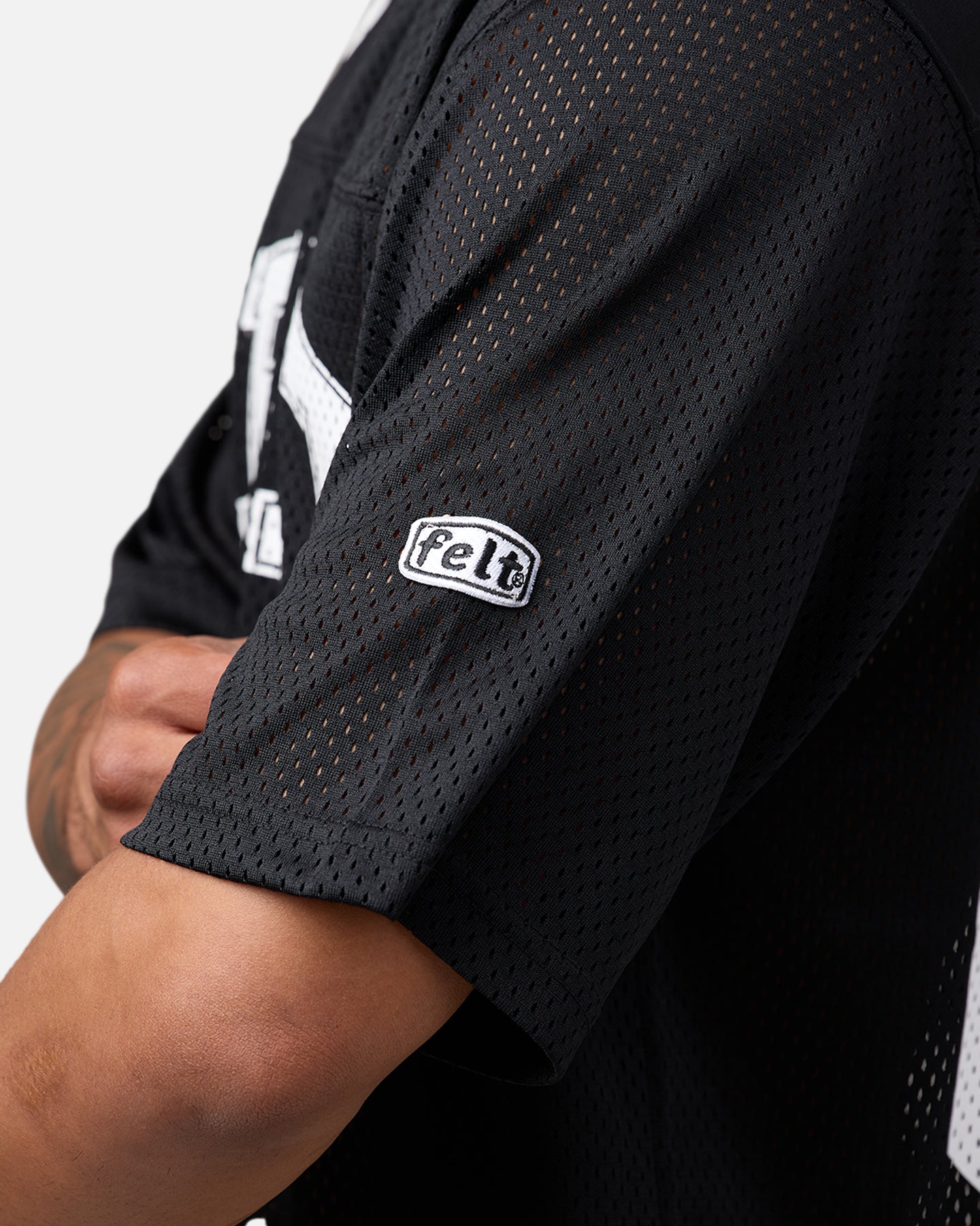 Felt Overtown Mesh Football Jersey Black、mySite、zt4zffjzw