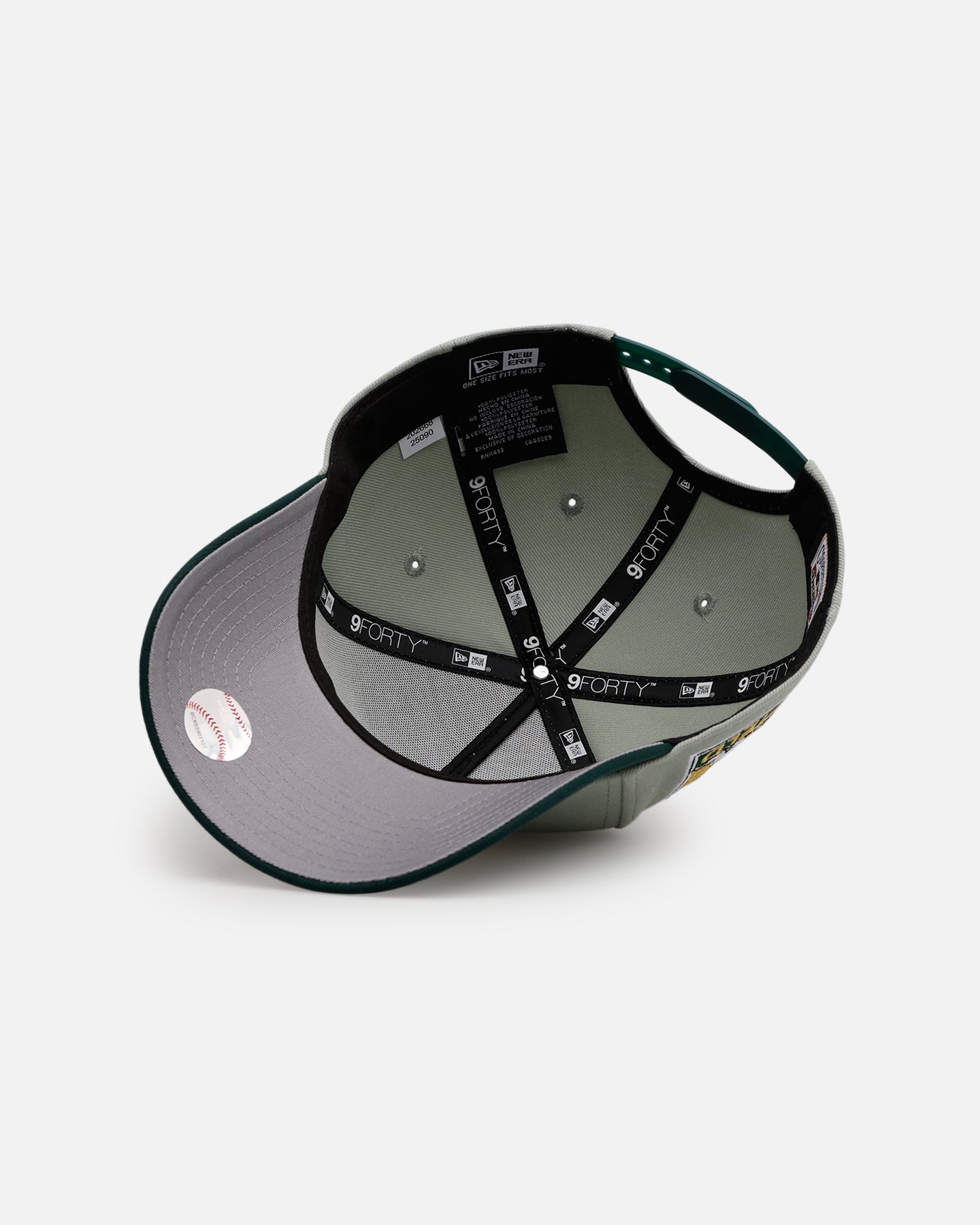 New Era Oakland Athletics 'Oakland Forever' 9FORTY A-Frame Snapback Light Green、mySite、zt4zffjzw
