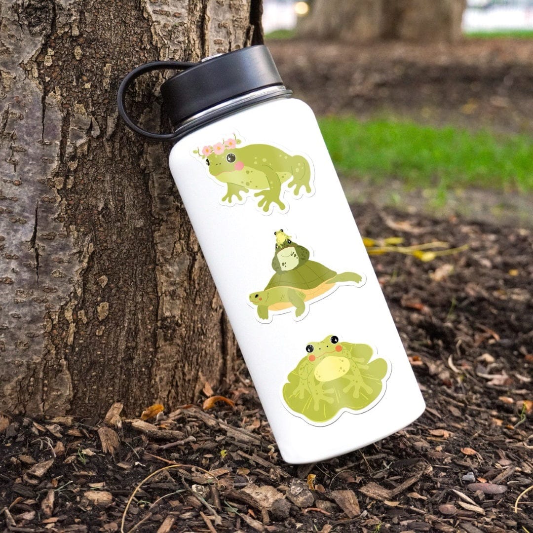  Frog and Turtle Sticker 10 Pack、mySite、ghnorth