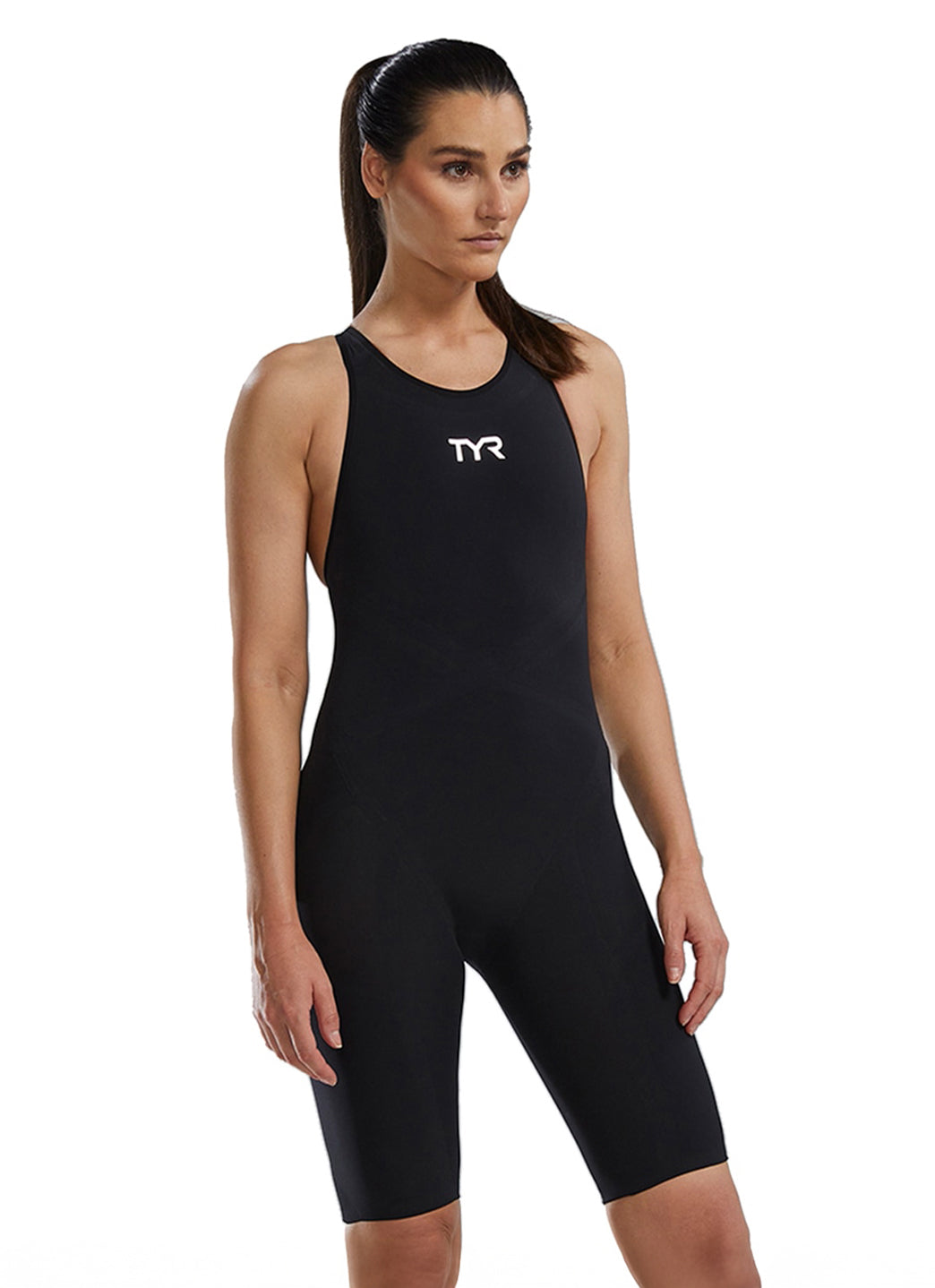 TYR Women's Venzo Closed Back Tech Suit Swimsuit、mySite、noshort