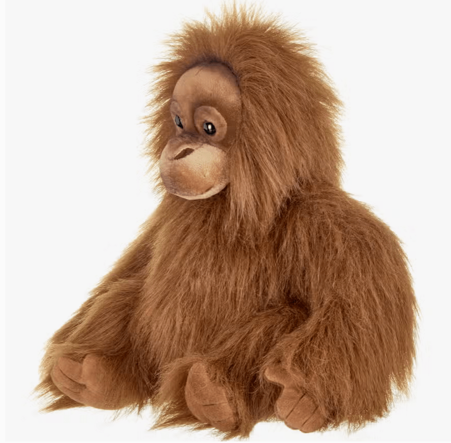 Life-like-Orangutan Plush Stuffed Animal、mySite、g9winljtr