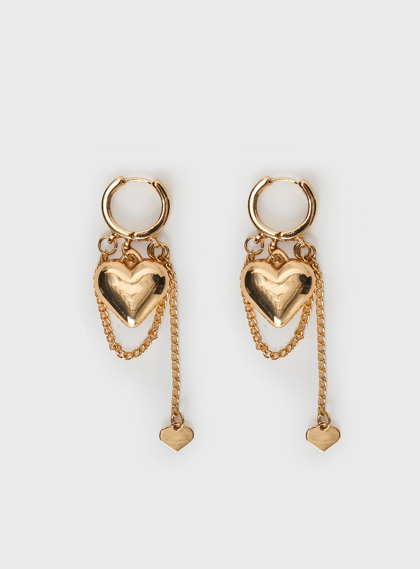 We Found Love Earrings Gold、mySite、solidvoid