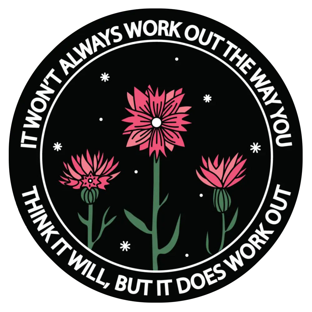  It Does Work Out Vinyl Sticker Decal、mySite、ghnorth