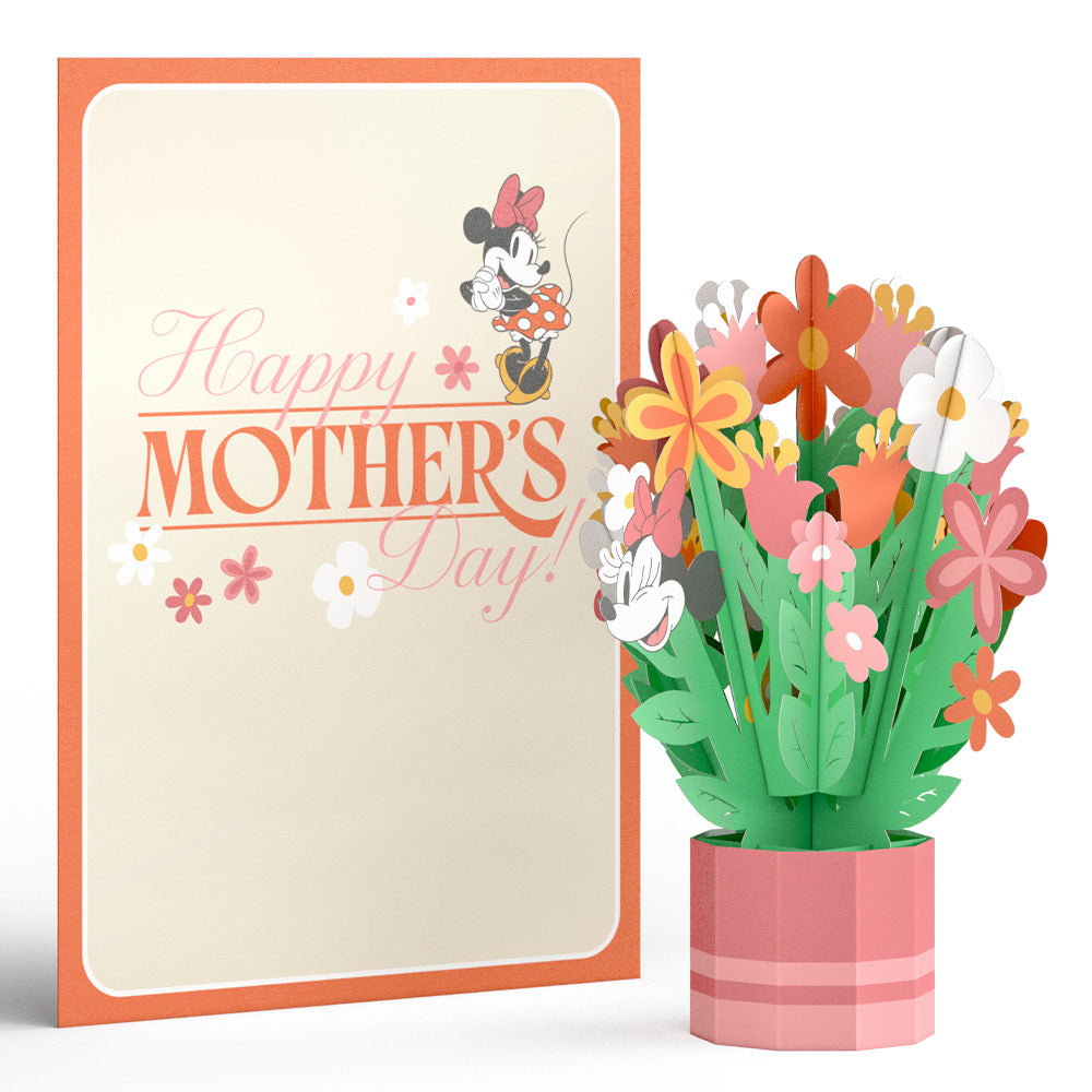 Disney’s Minnie Mouse Mother’s Day Card with Mini Bouquet、mySite、solidvoid