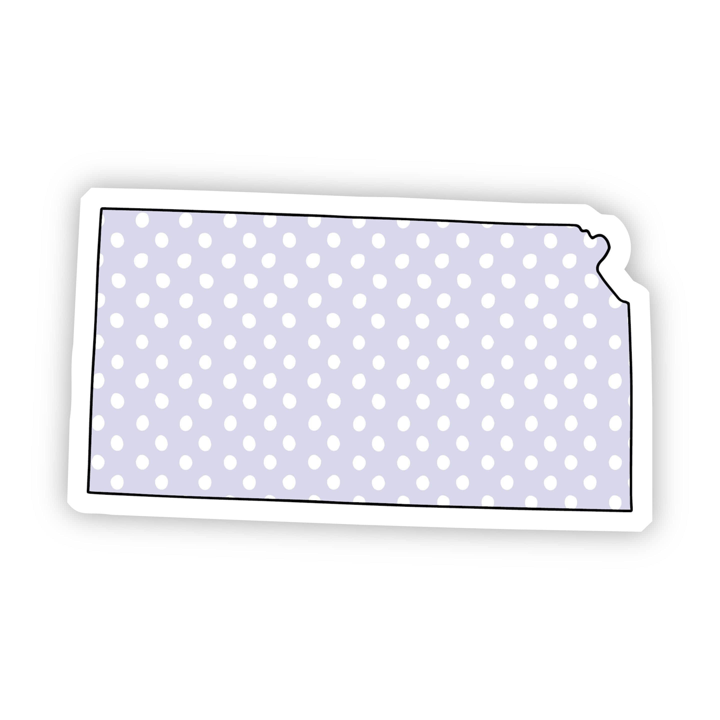 Kansas Polka Dot Sticker、mySite、elrpsem3k