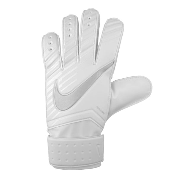 Nike Men's Match Goalkeeper Gloves White/Silver、mySite、bottomscart