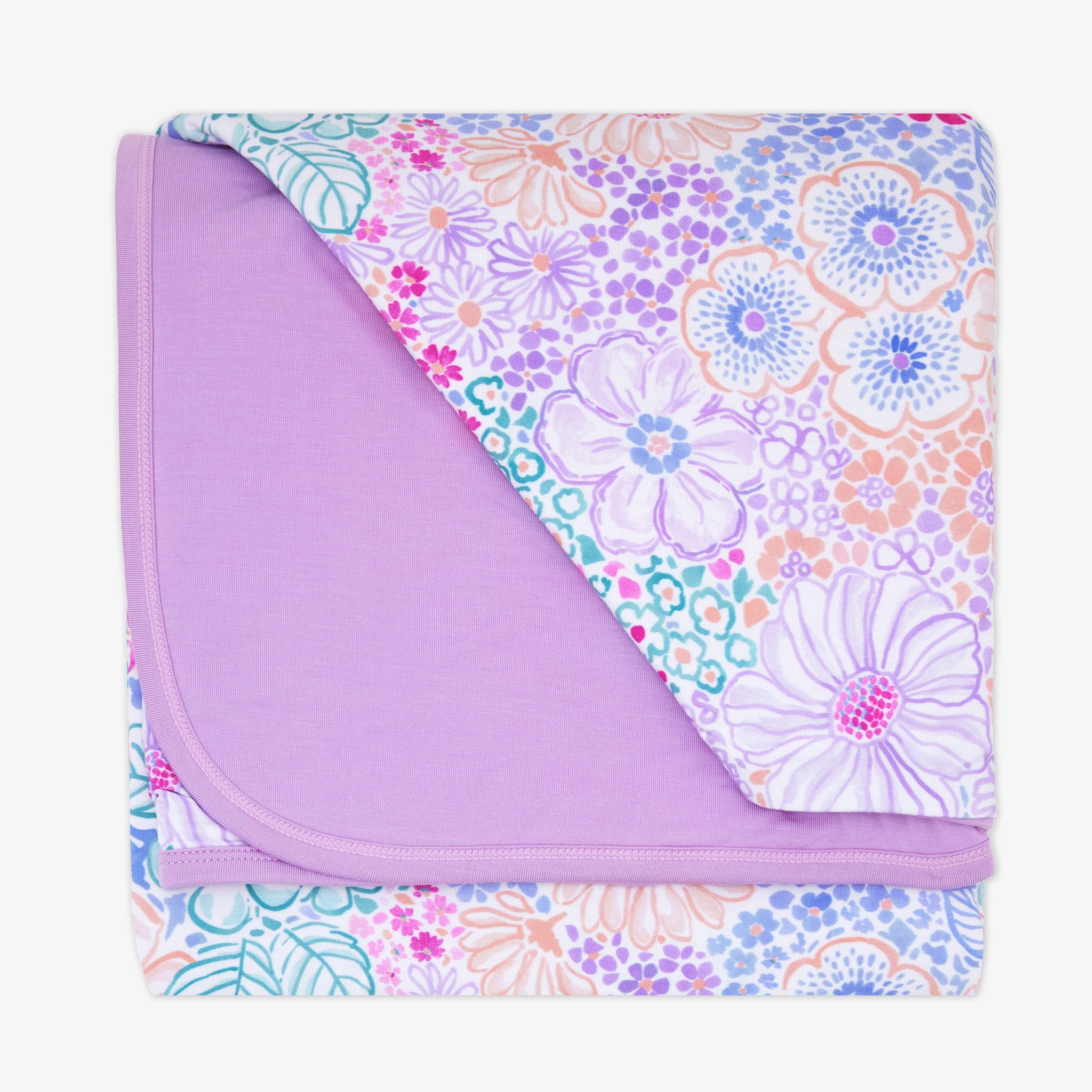 Doodle Blooms Large Cloud Blanket®、mySite、g9winljtr