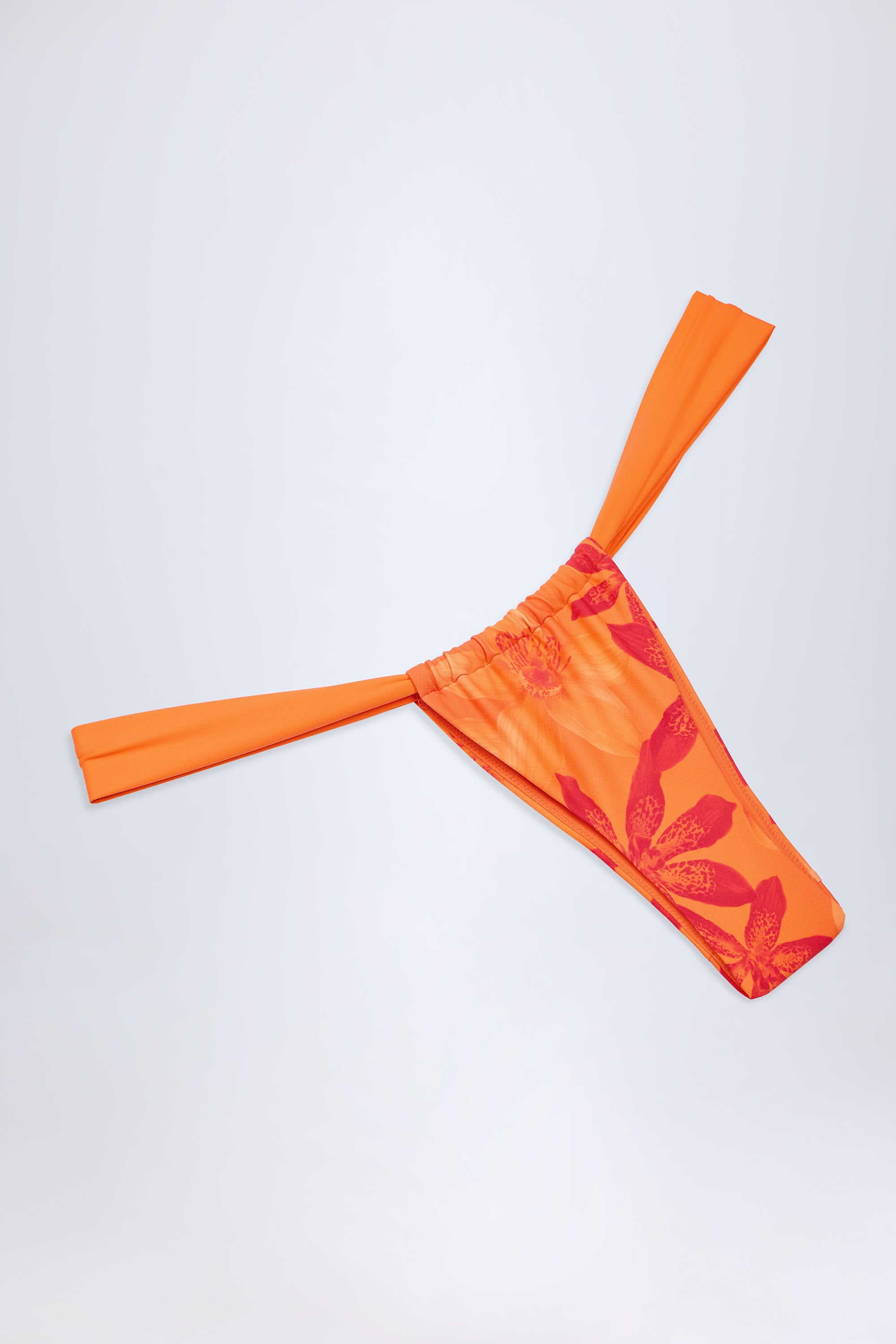  Cheeky Bikini Bottoms in Orange Orchid Print、mySite、sugarbowlscore
