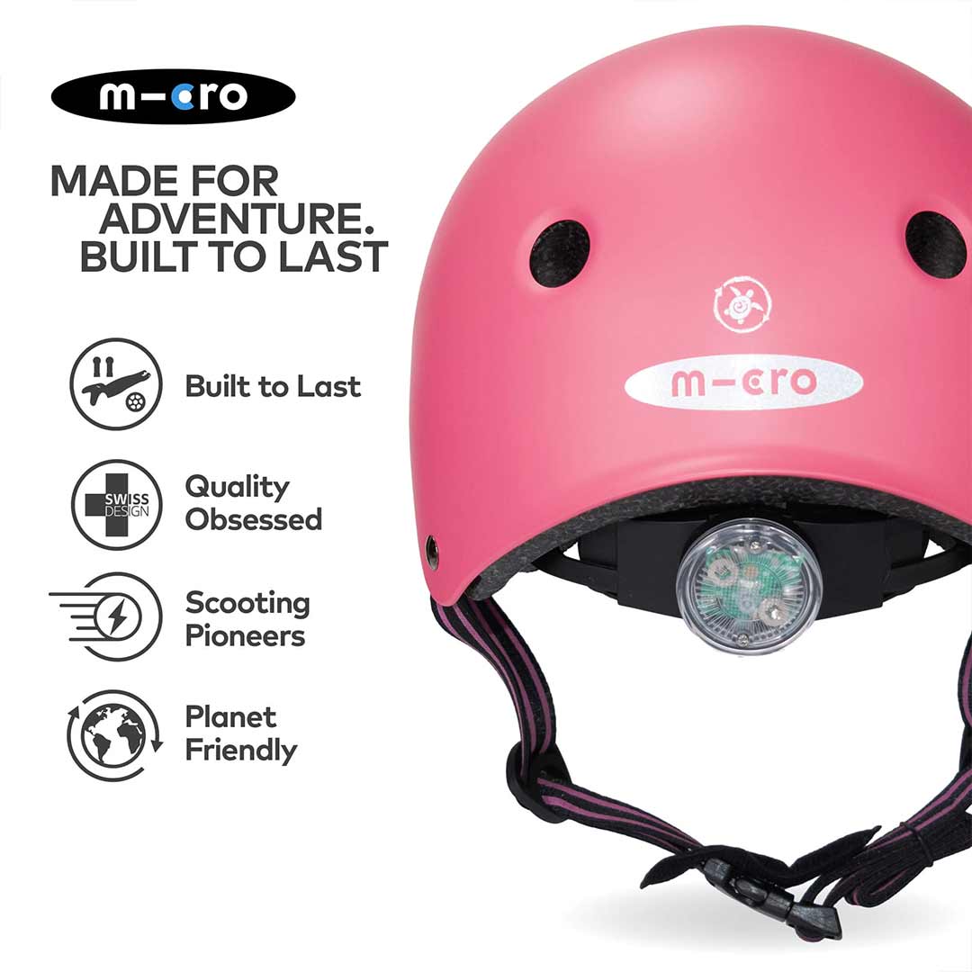  Micro Scooters Eco Matt Helmet - Pink、mySite、merchandisen