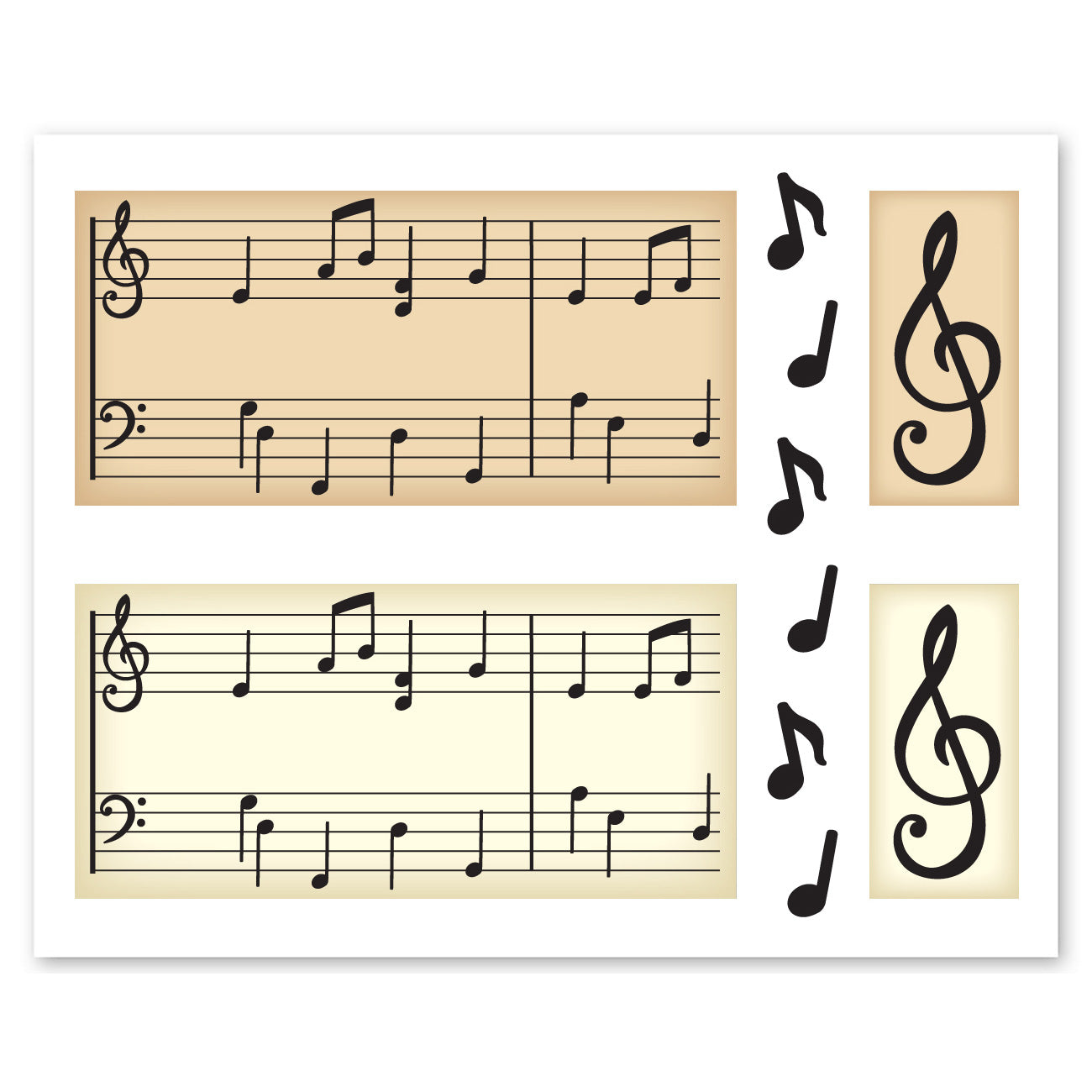  Sheet Music Stickers、mySite、ghnorth