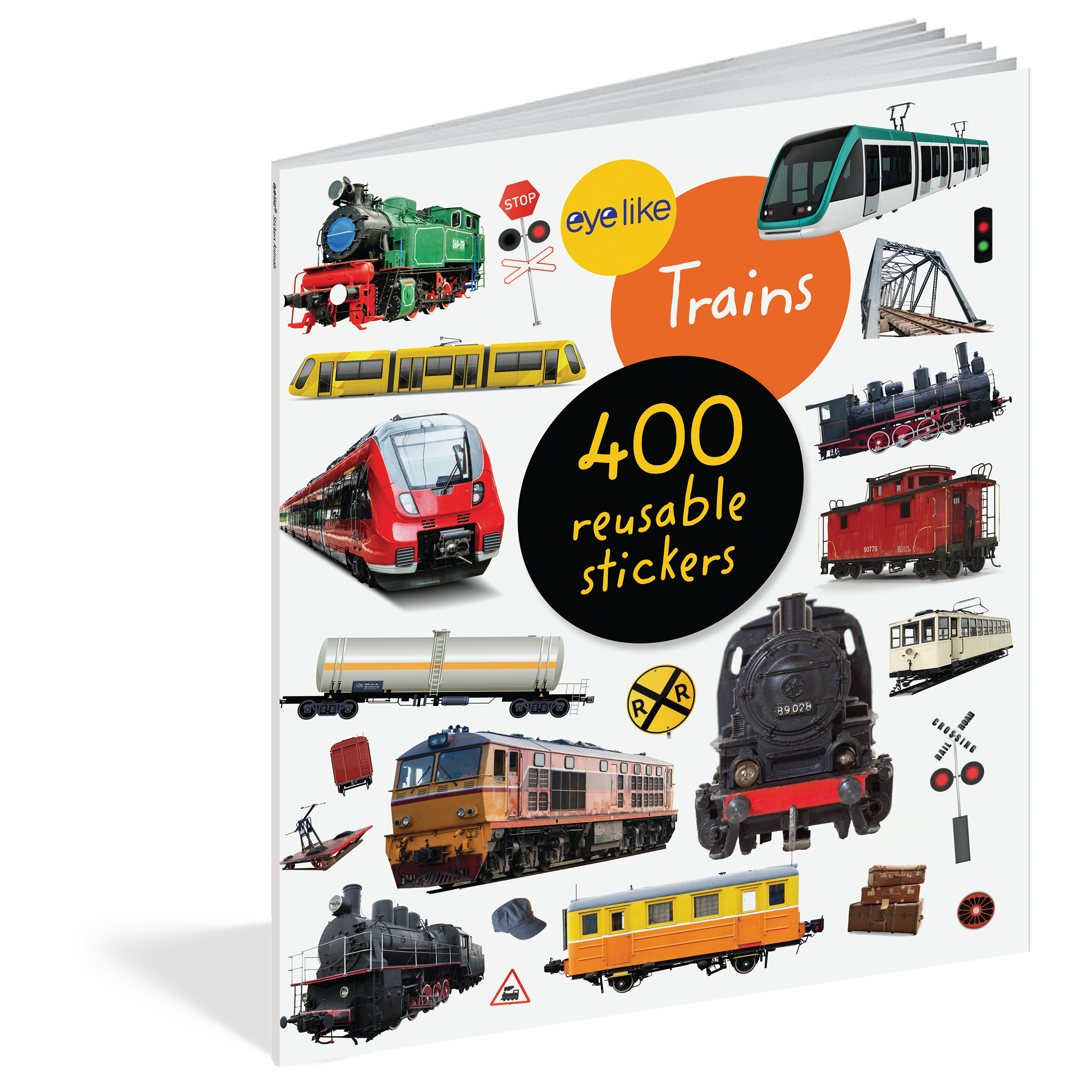  Trains Eyelike Sticker Activity Book、mySite、ghnorth