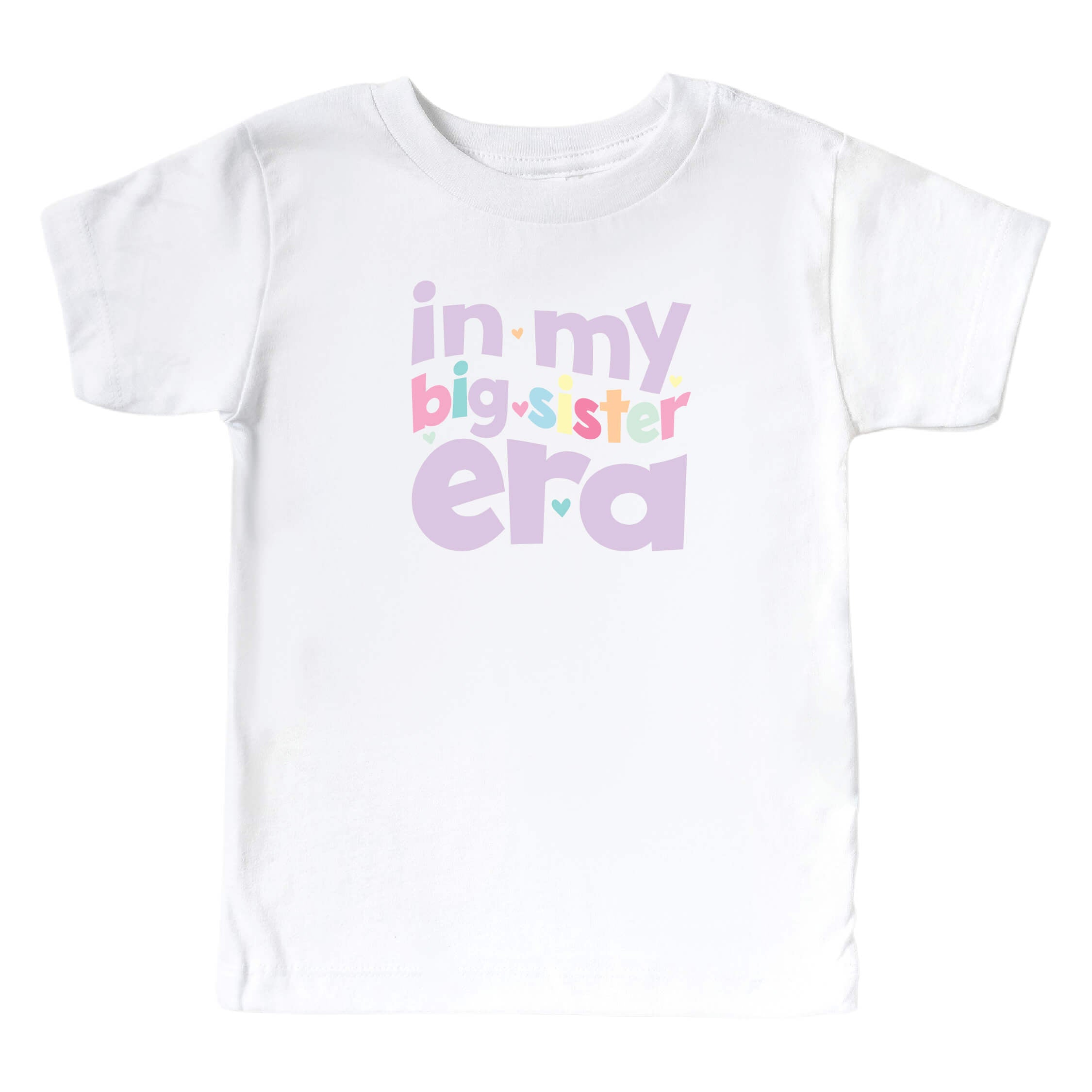 Big Sister Era Kids Graphic Tee | White、mySite、layawaytickets