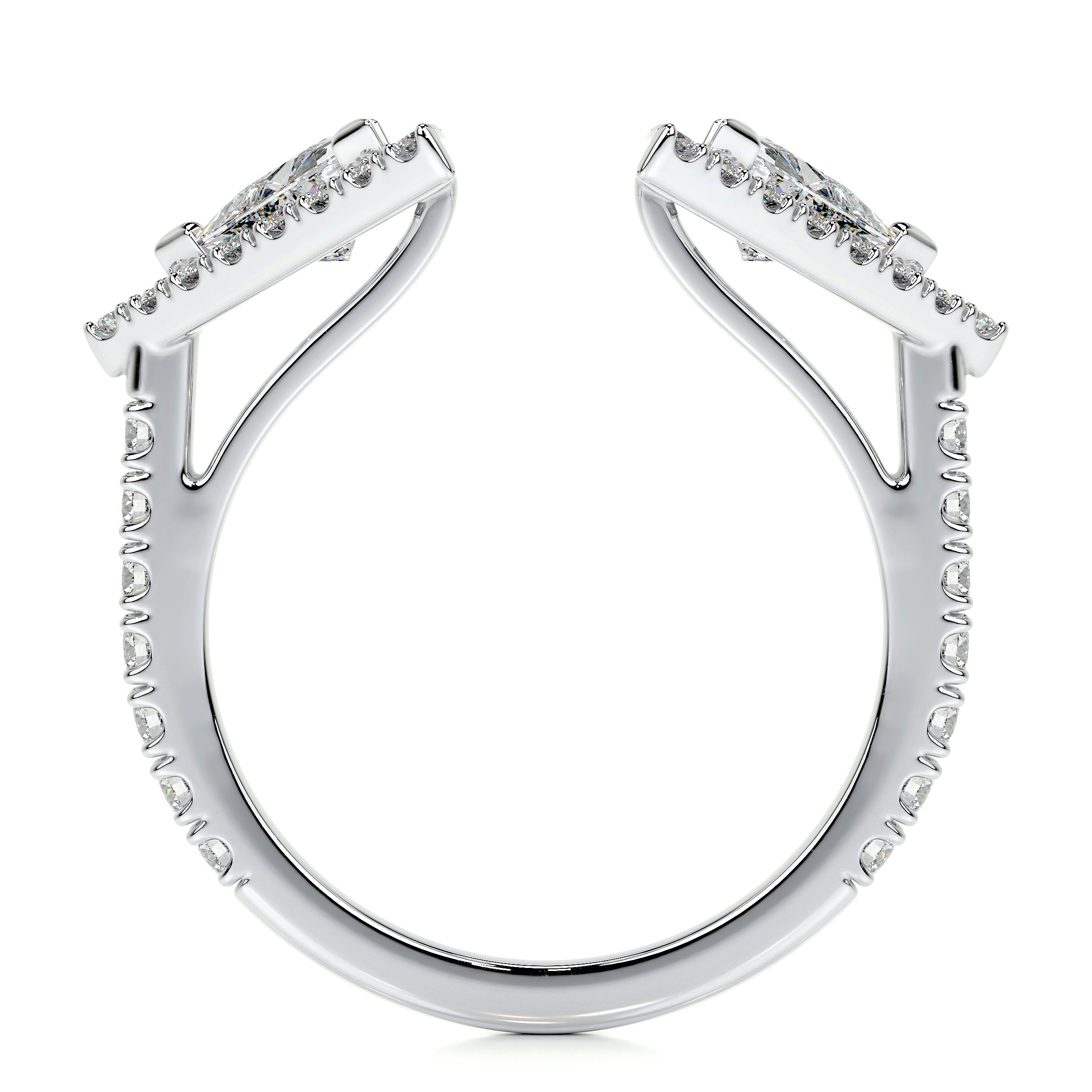 Olivia Lab Grown Diamond Wedding Ring (1 carat) -14K White Gold、mySite、hinf8tx79