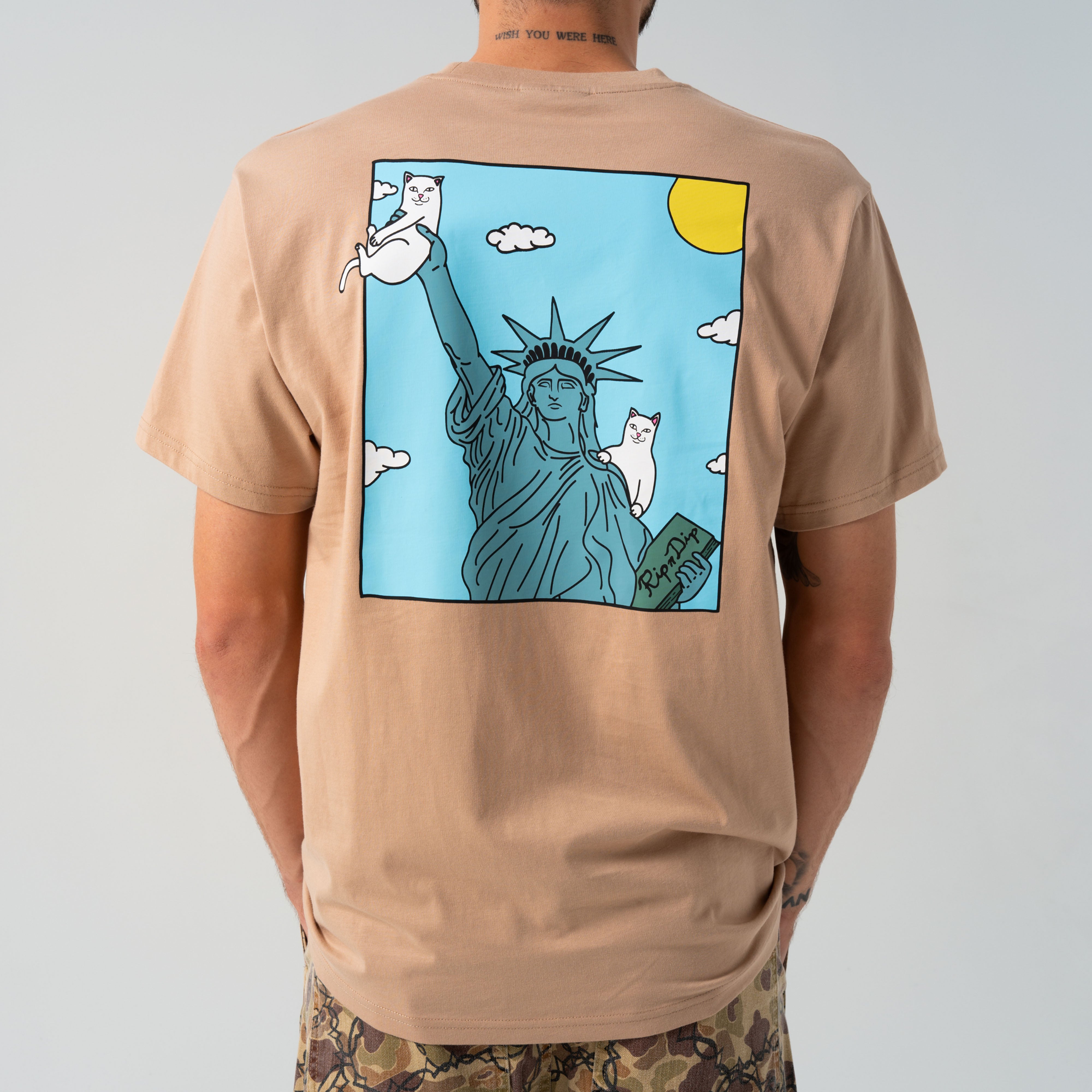  Liberty Pocket Tee (Almond)、mySite、merchandisen